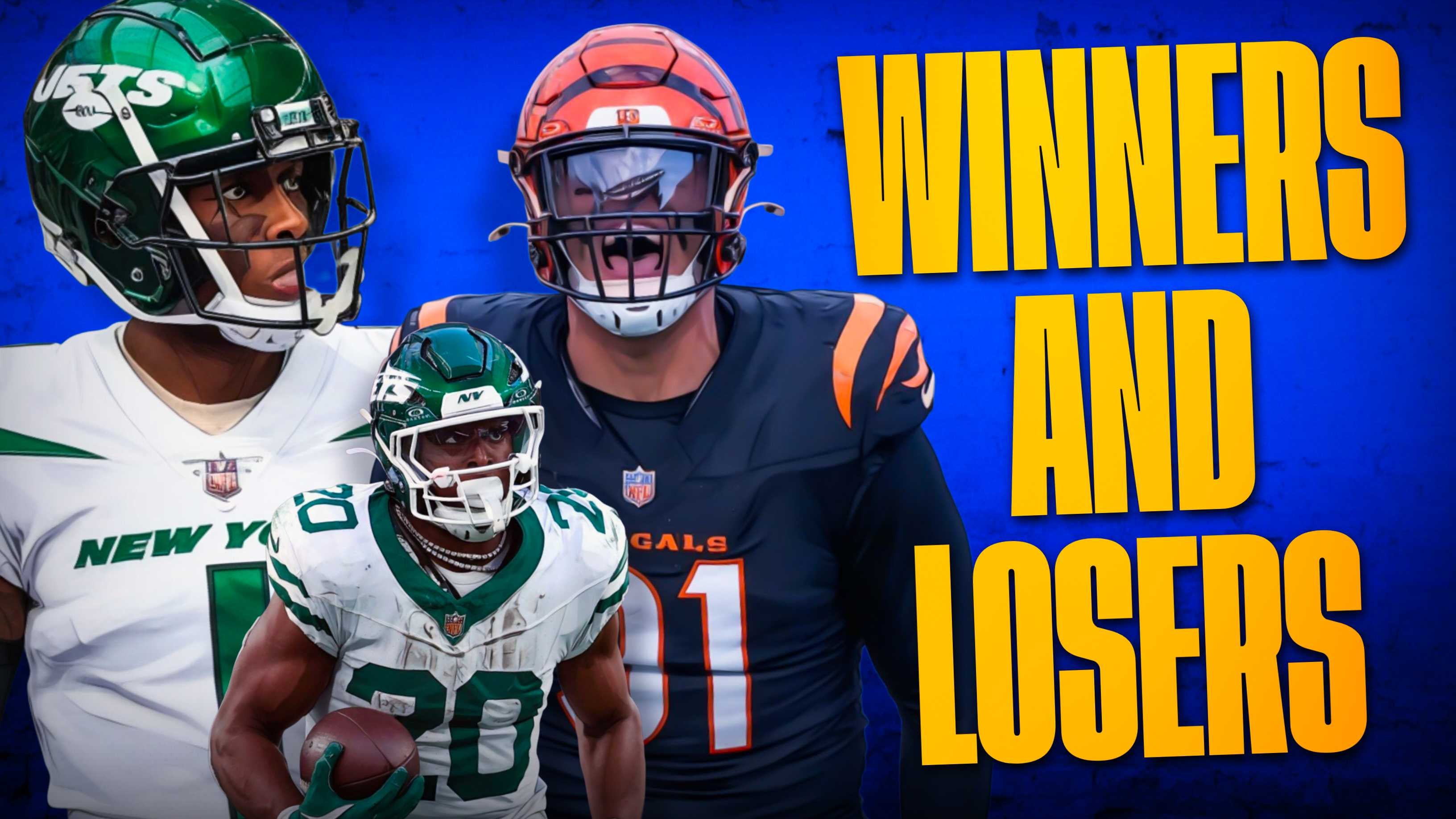 Sauce Gardner, Breece Hall, Trey Hendrickson