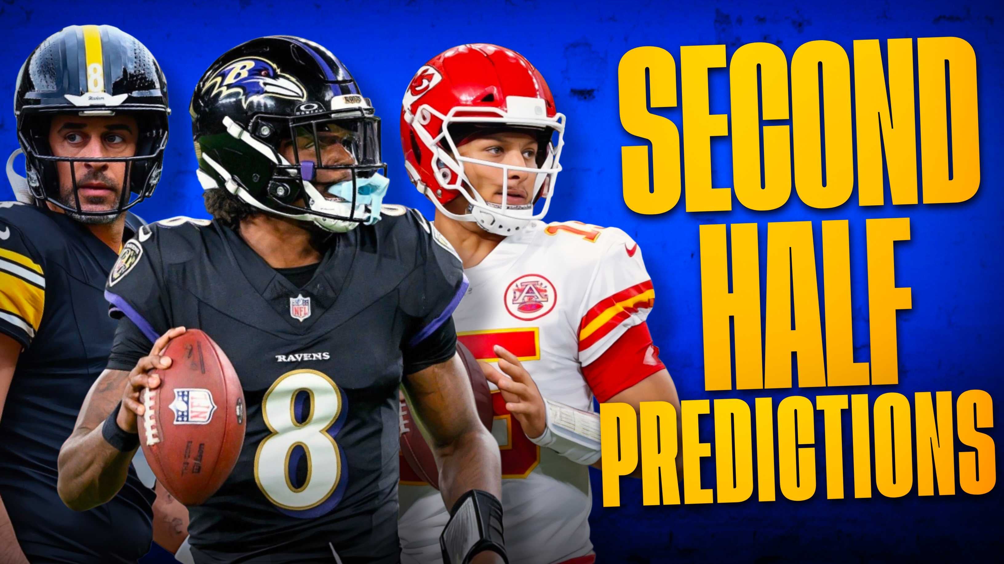 Patrick Mahomes, Aaron Rodgers, Lamar Jackson