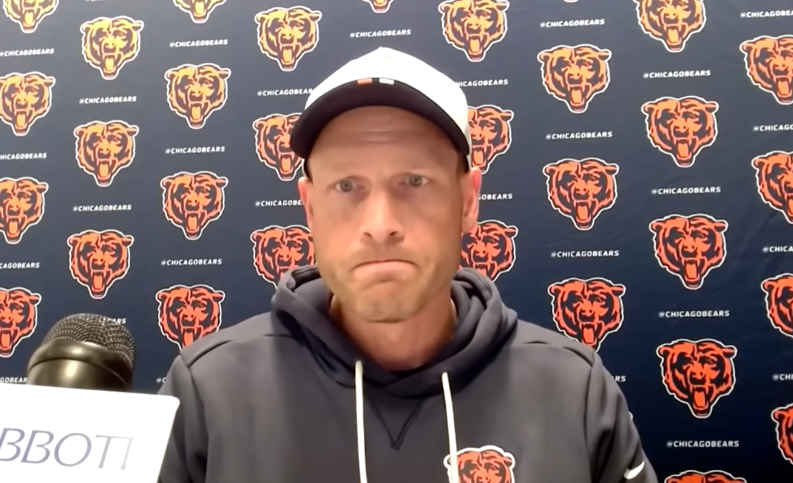 Ben Johnson speaks with reporters on Monday following Week 9.