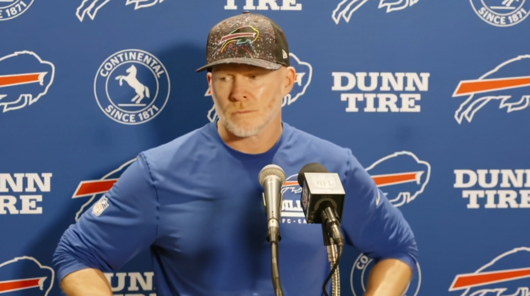Buffalo Bills head coach Sean McDermott opens up about the passing offense after 'frustrating' loss to the Miami Dolphins