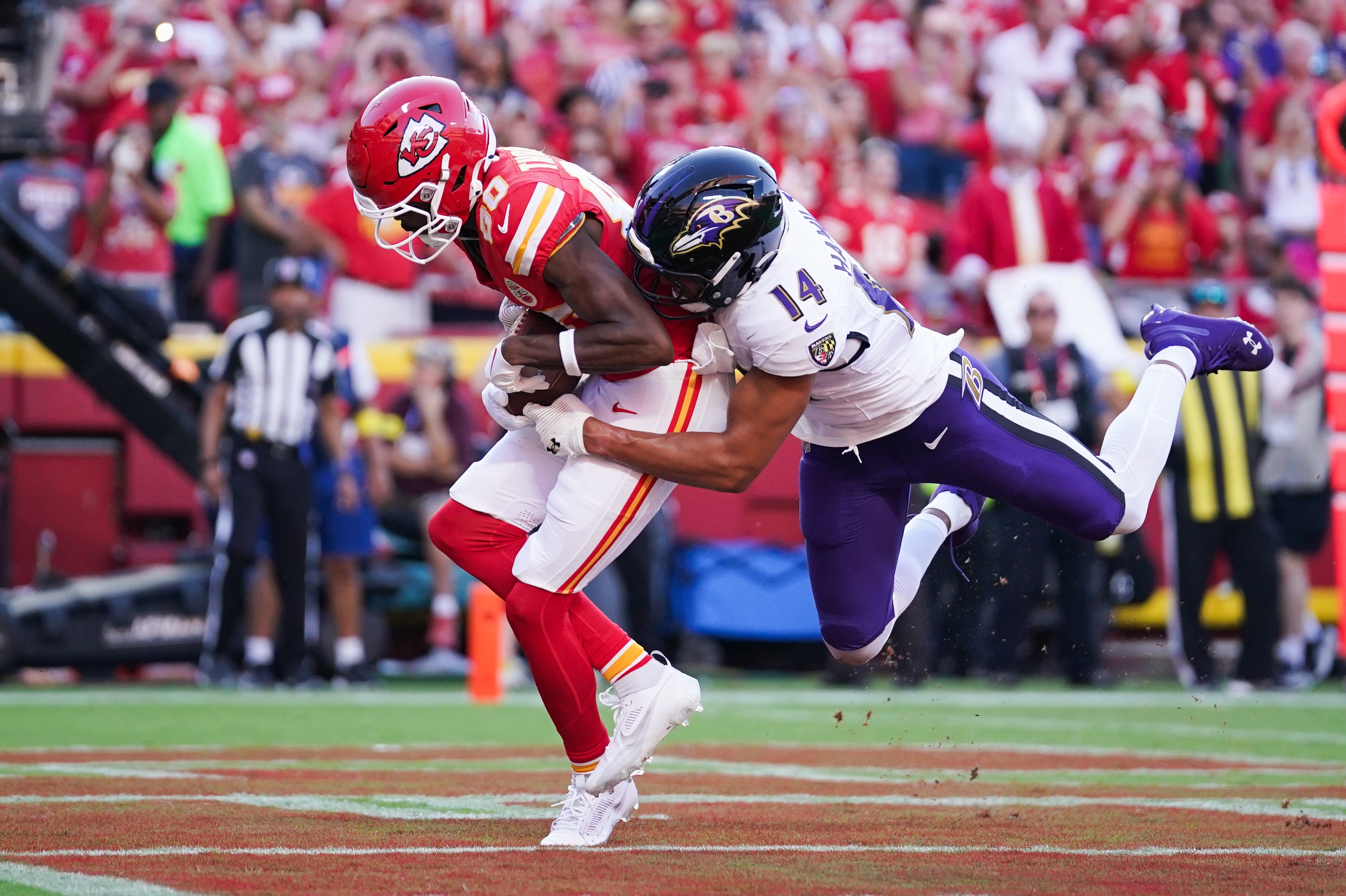 Kansas City Chiefs wide receiver Tyquan Thornton