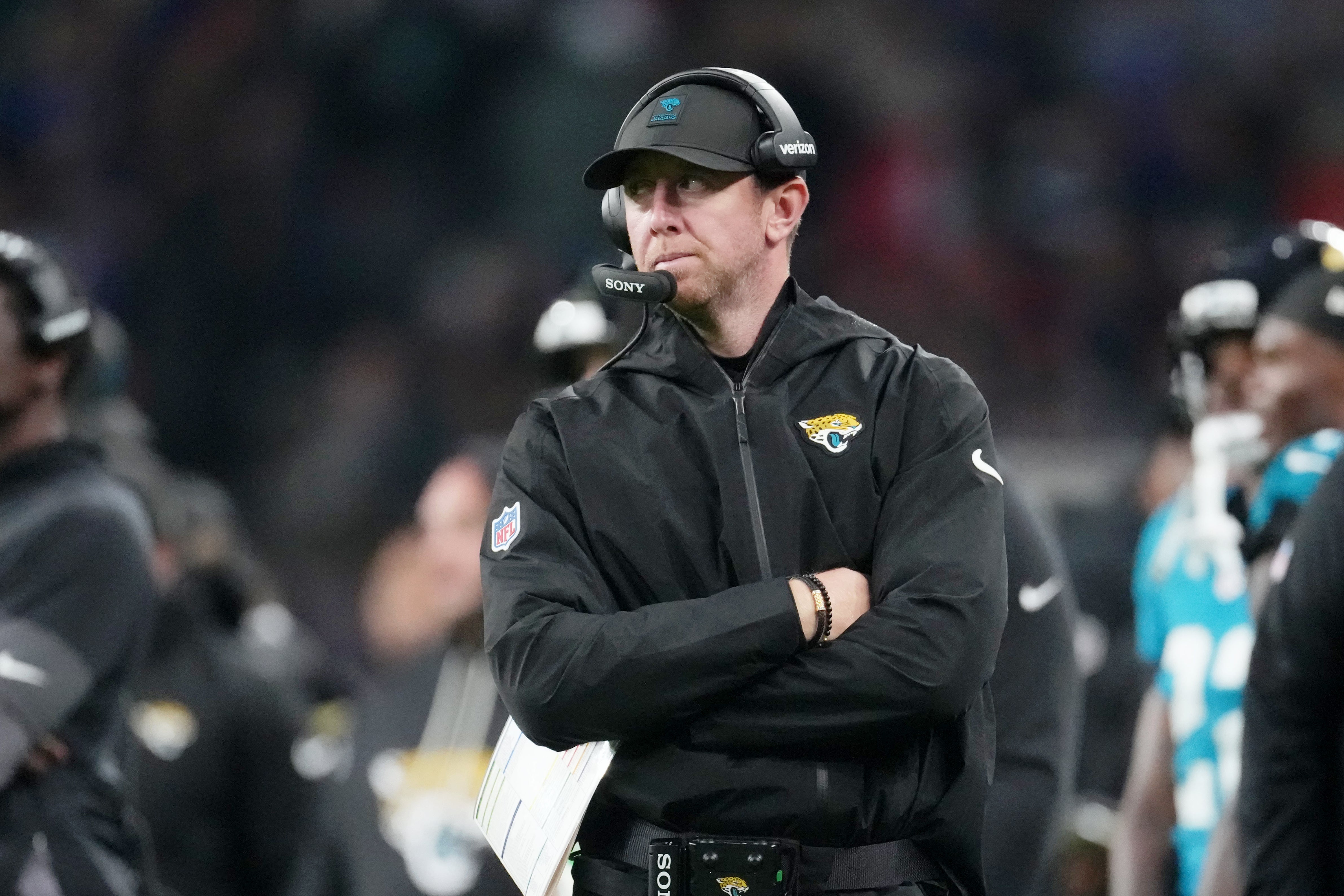 Jacksonville Jaguars head coach Liam Coen