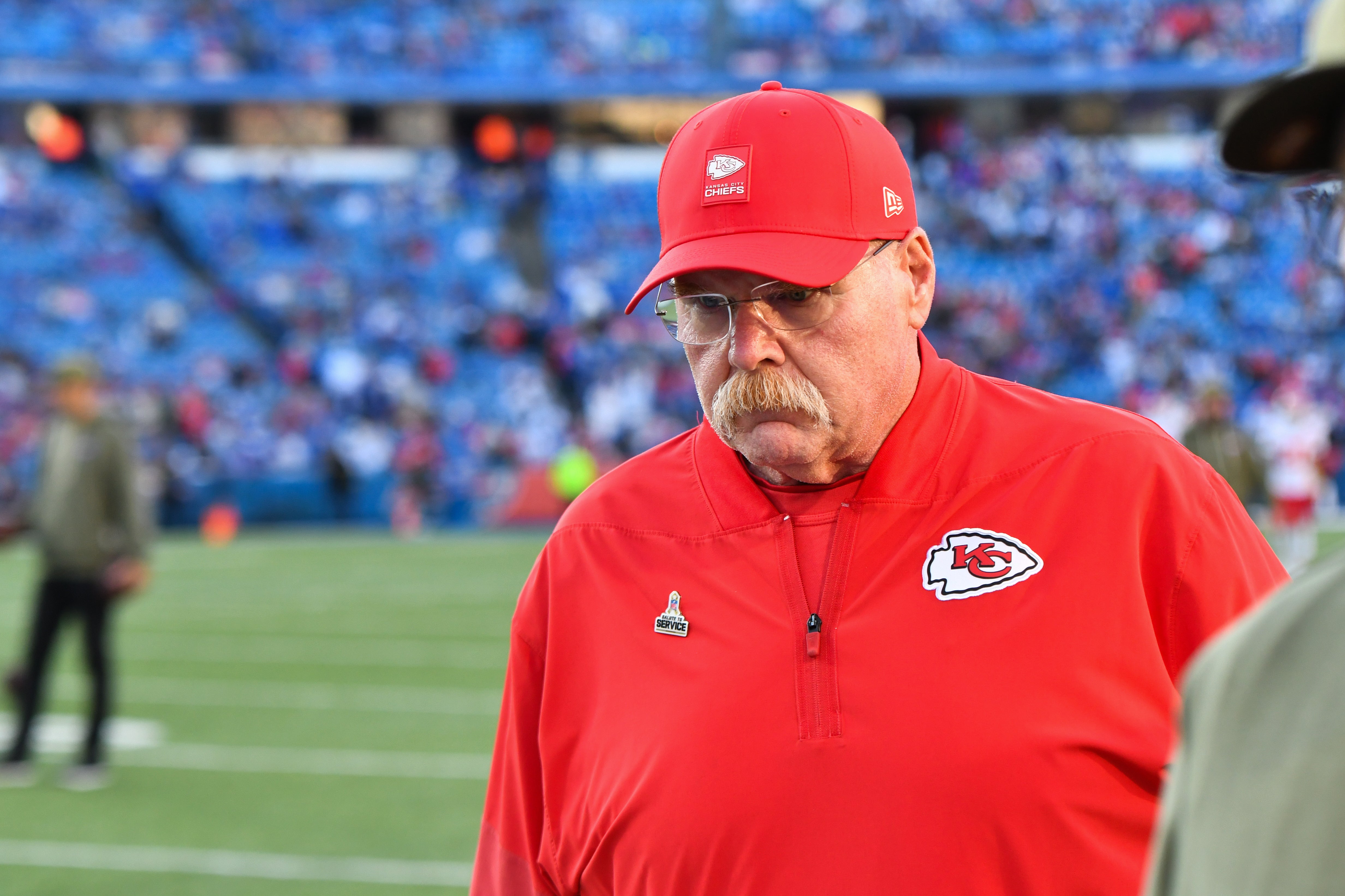 Kansas City Chiefs head coach Andy Reid vs. Dallas Cowboys