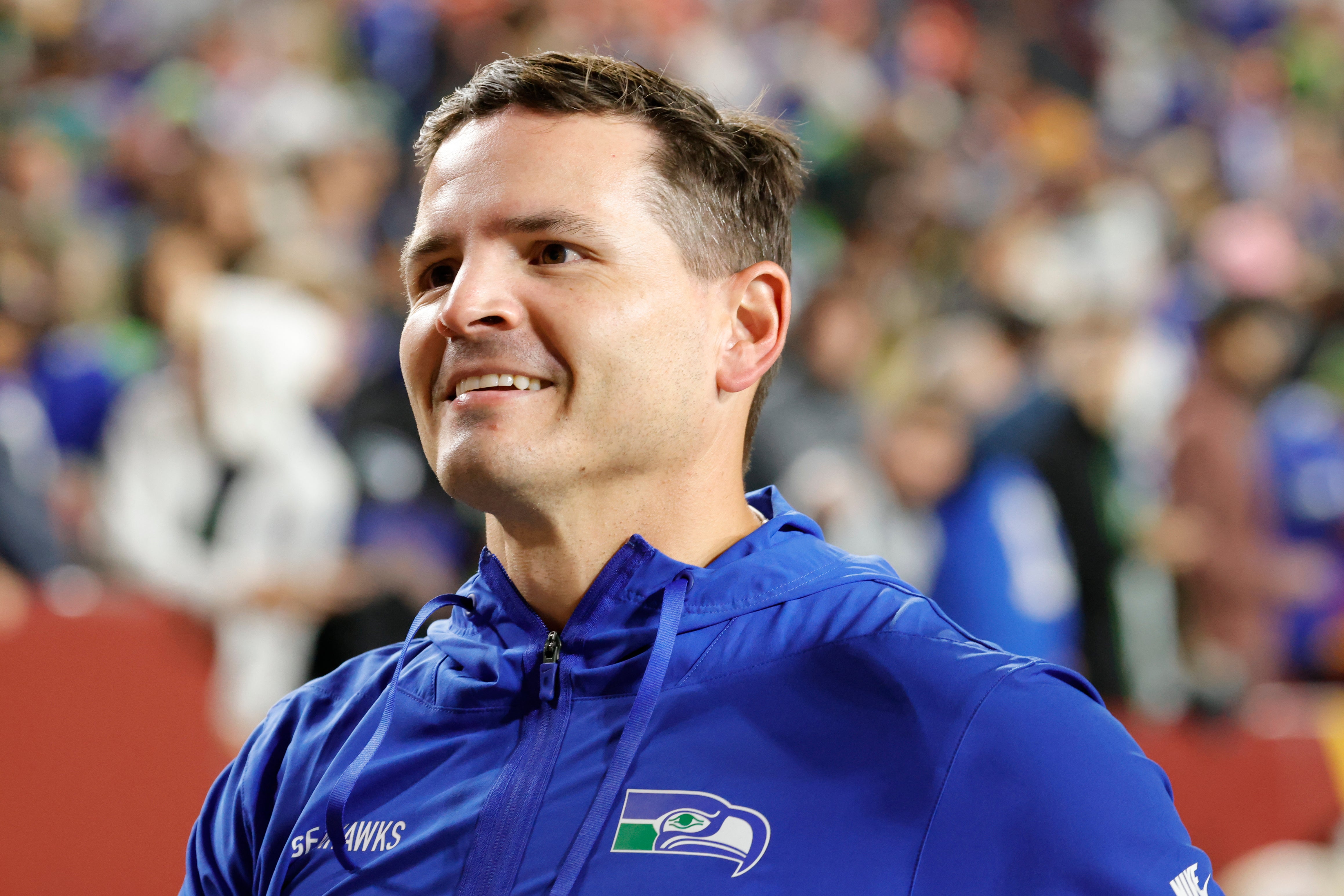 Seahawks Head coach Mike Macdonald