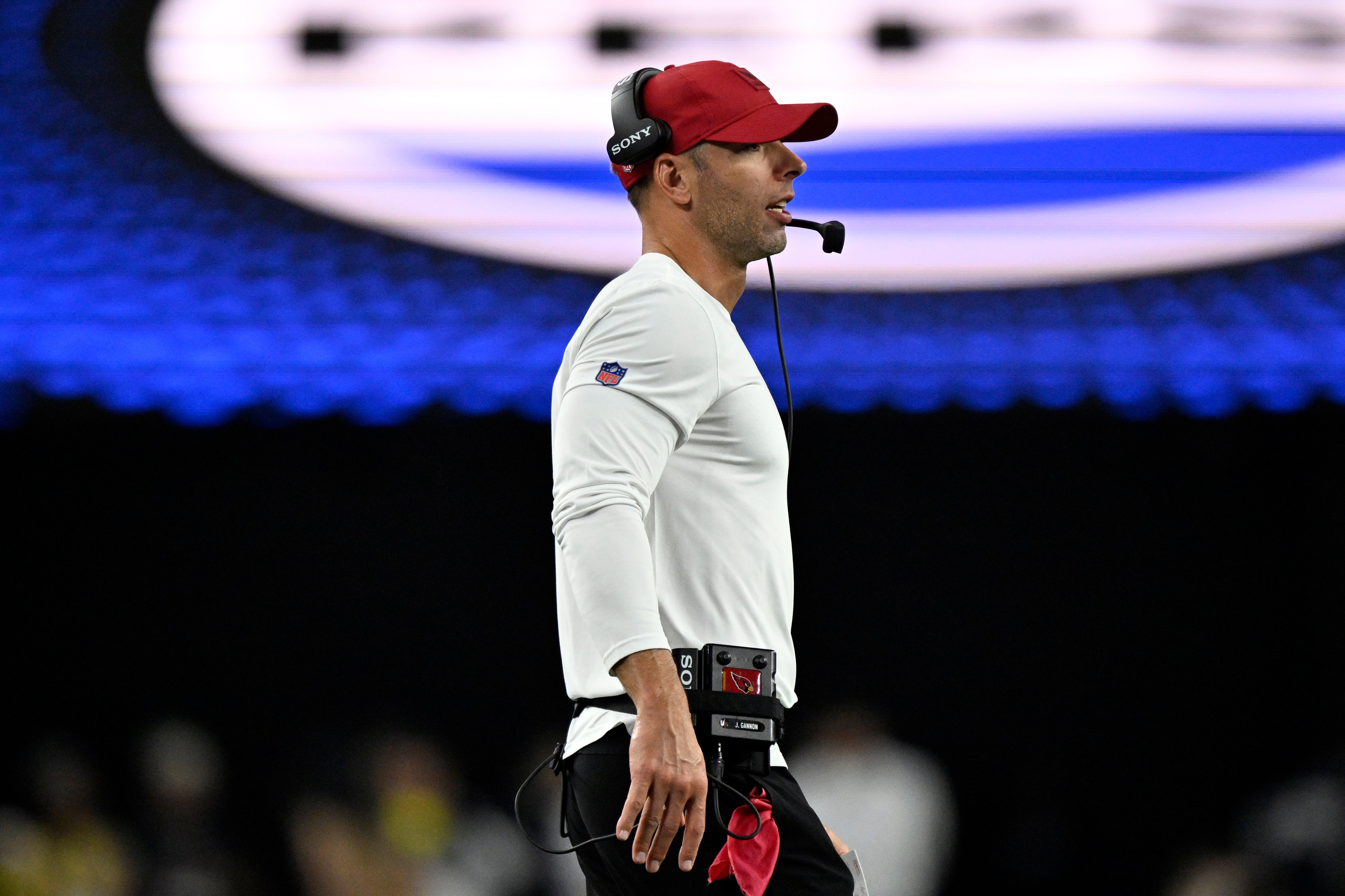 Cardinals head coach Jonathan Gannon