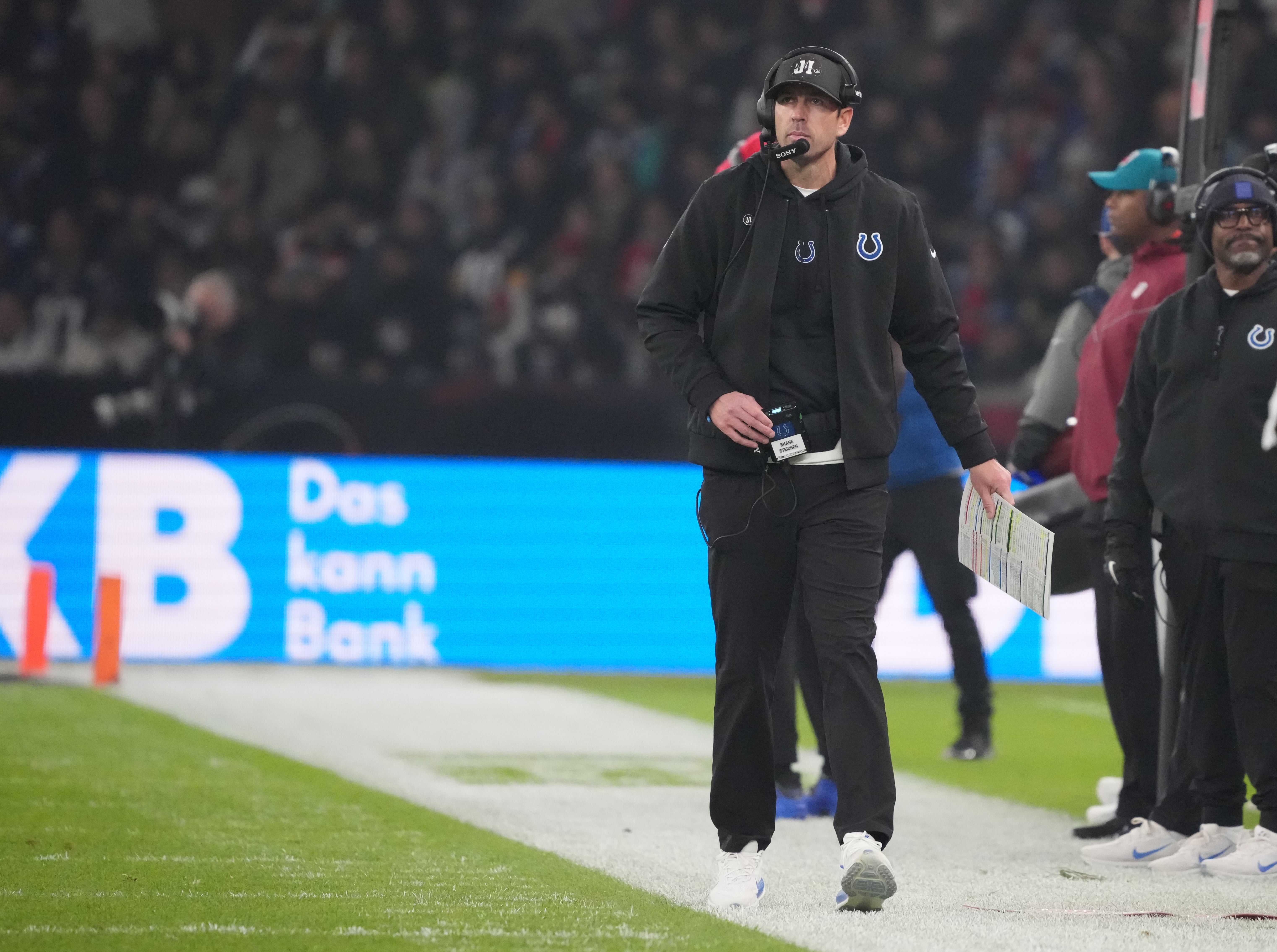 Colts head coach Shane Steichen