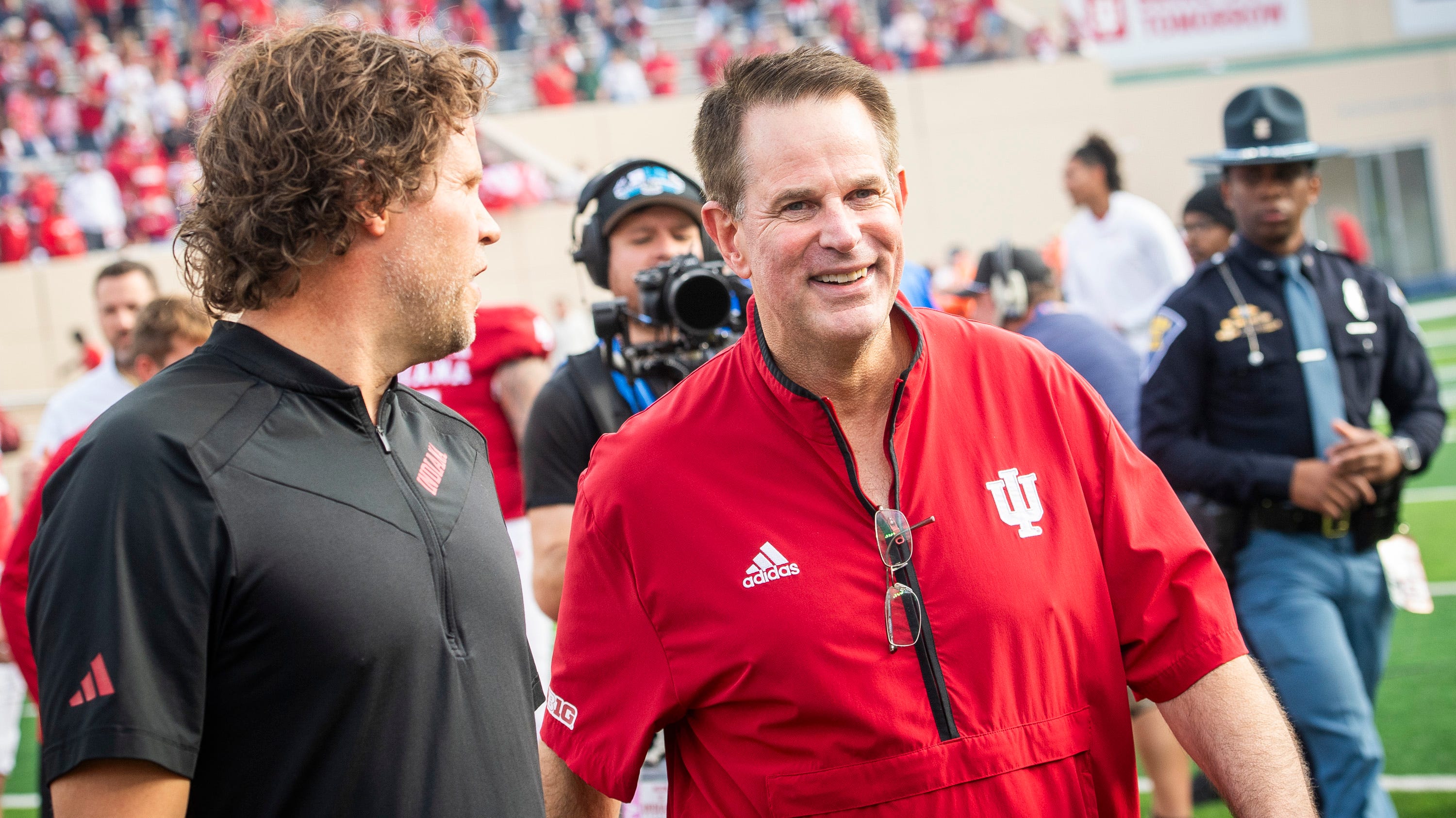 Indiana head coach Curt Cignetti