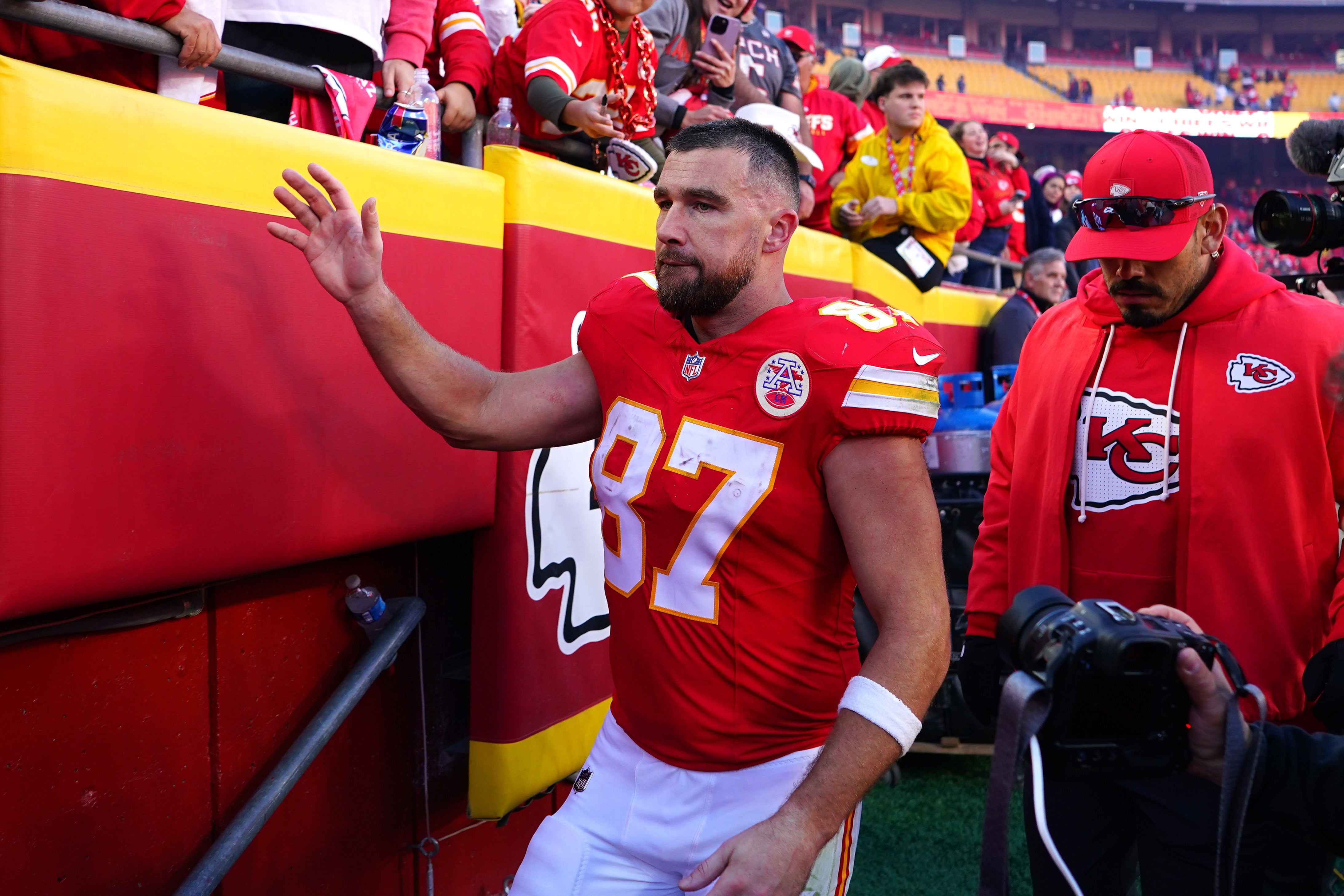 Kansas City Chiefs tight end Travis Kelce in win over Indianapolis Colts