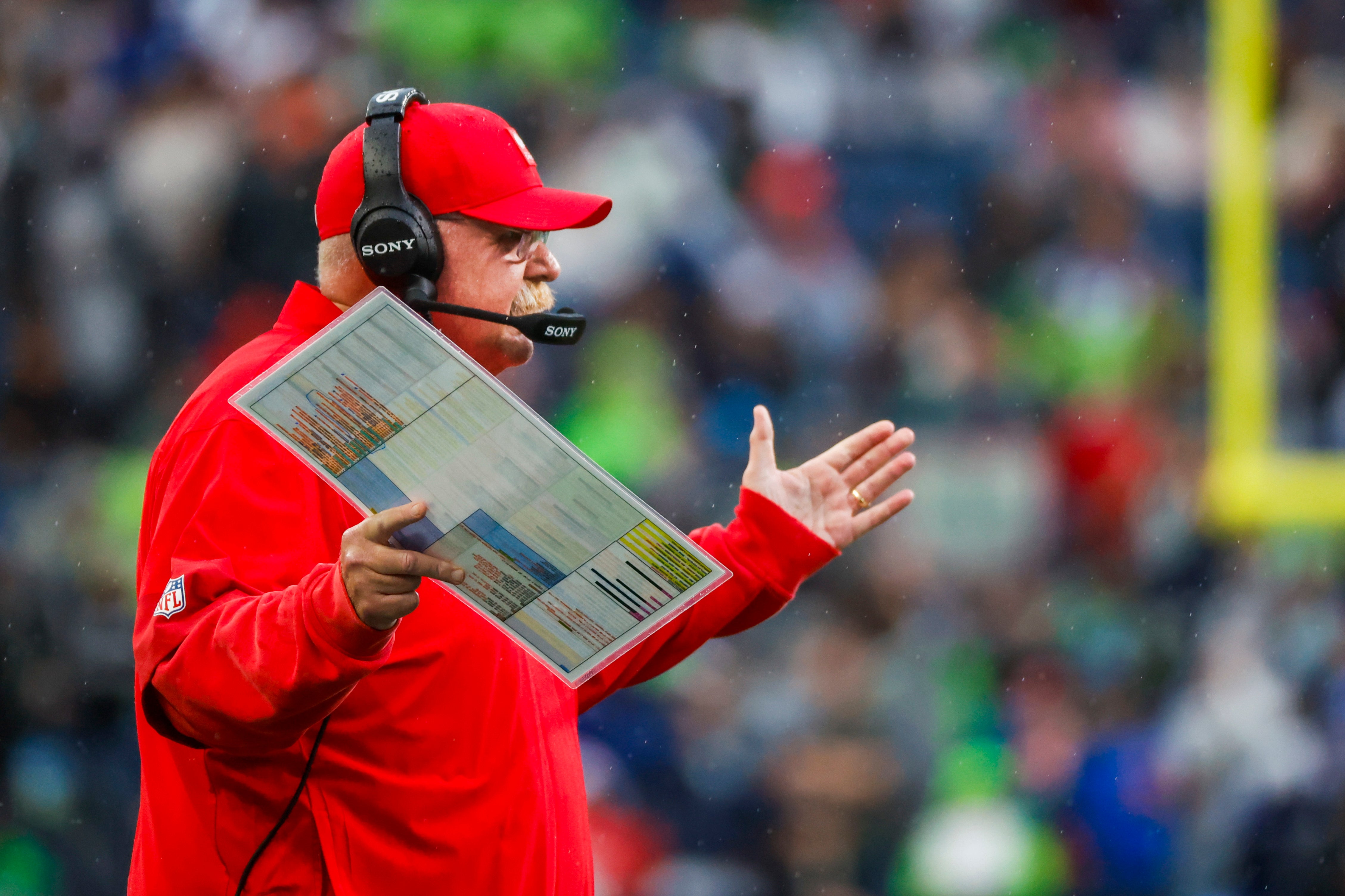 Kansas City Chiefs head coach Andy Reid vs. Houston Texans