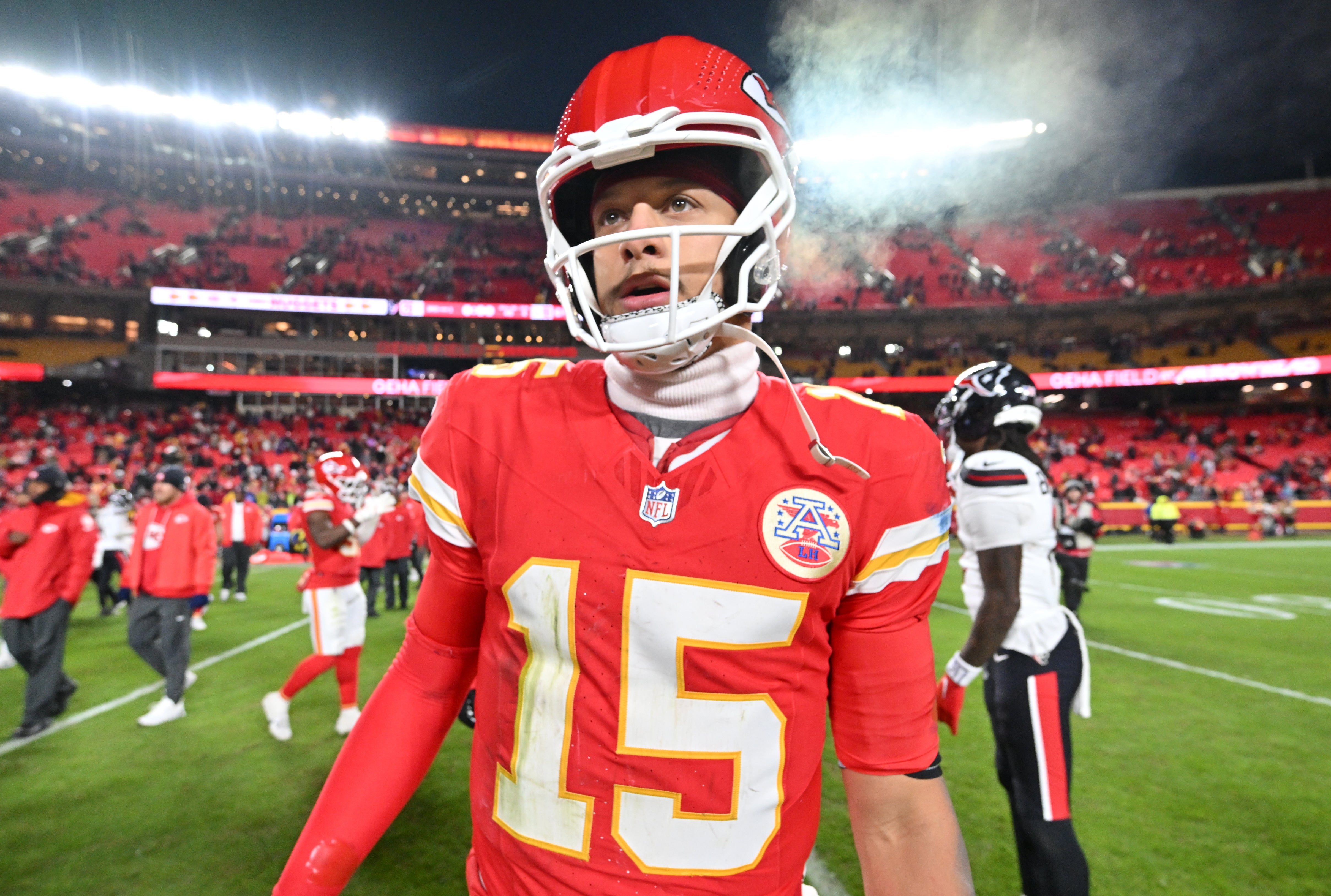 Kansas City Chiefs quarterback Patrick Mahomes