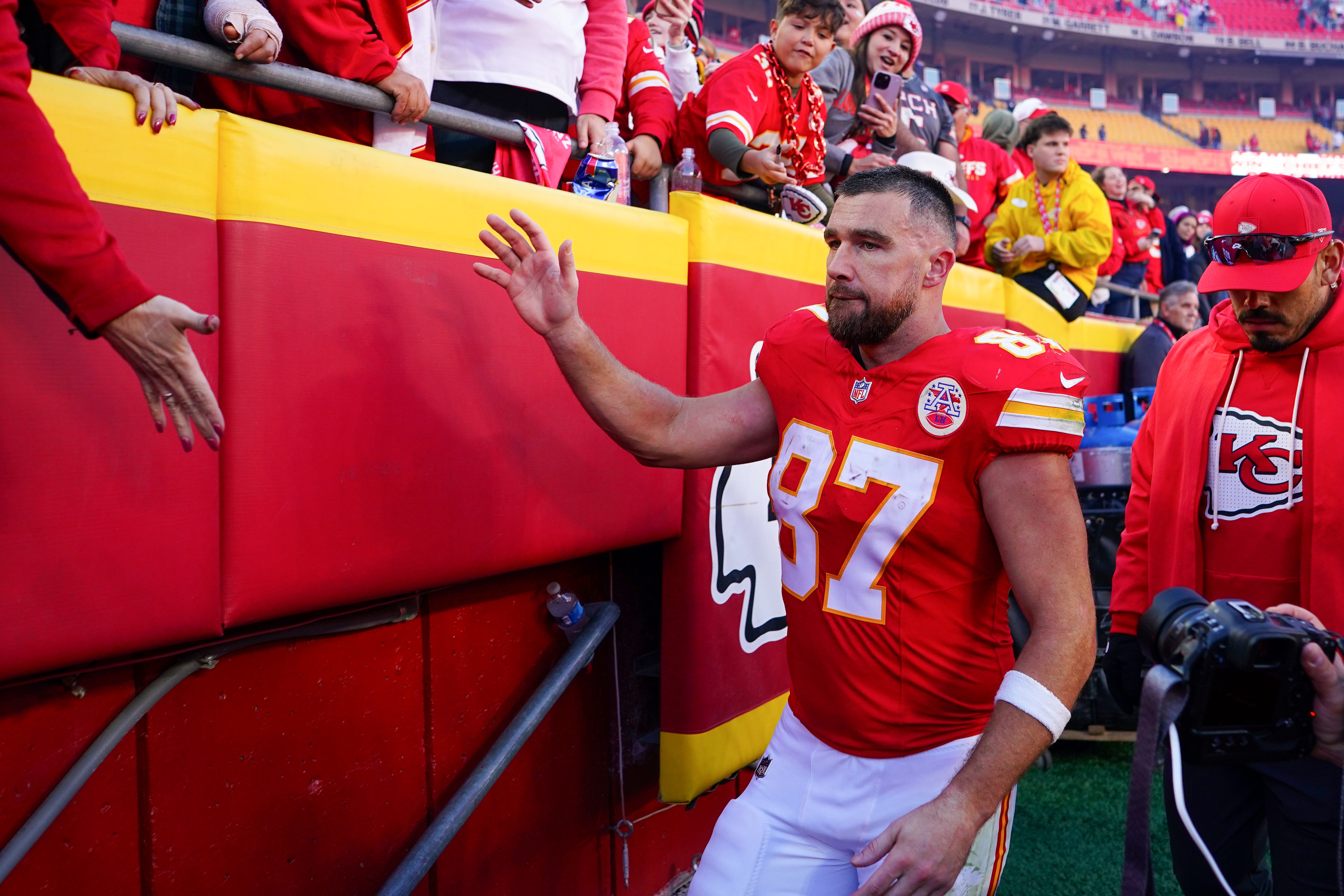 Kansas City Chiefs tight end Travis Kelce 2025