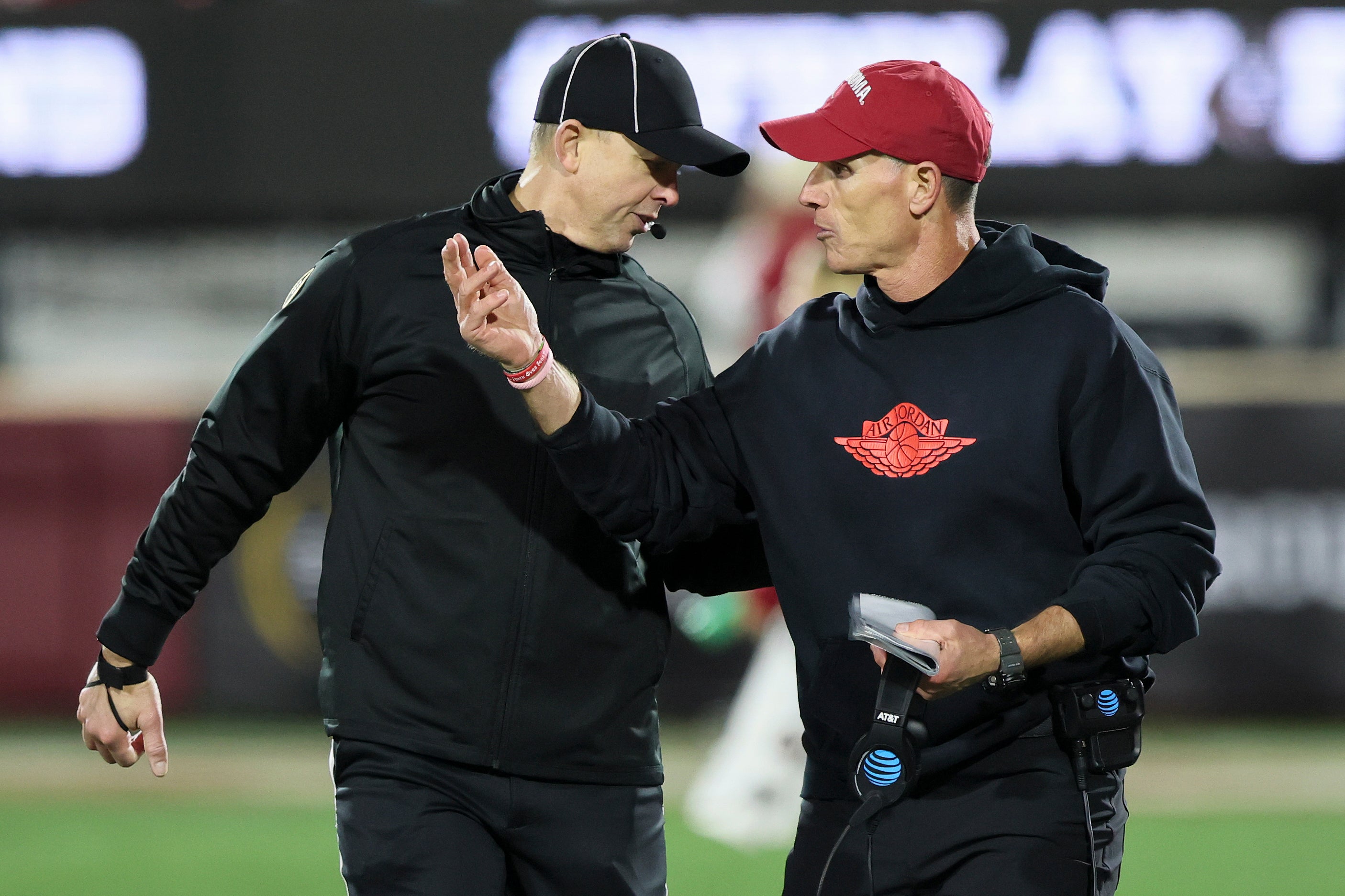 Oklahoma Sooners head coach Brent Venables loss to Alabama College Football Playoff