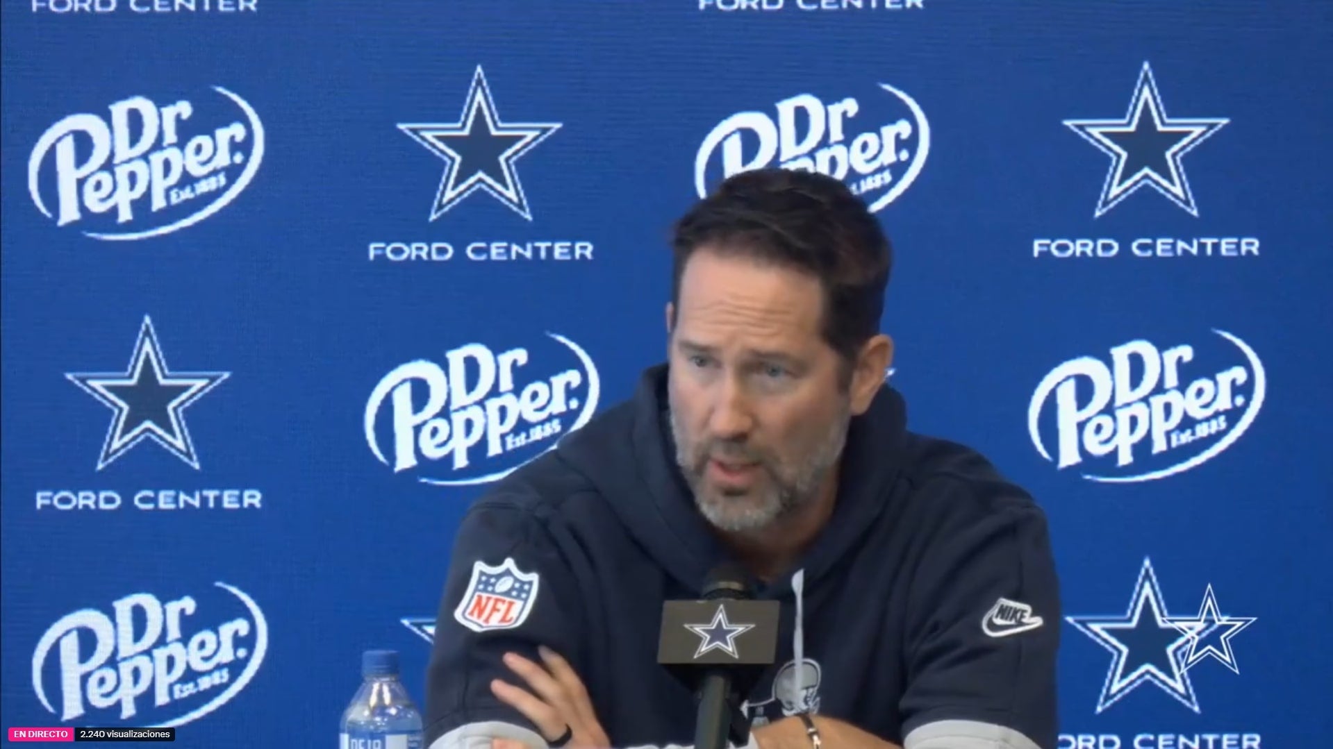 Dallas Cowboys HC Brian Schottenheimer addresses the release of Trevon Diggs.