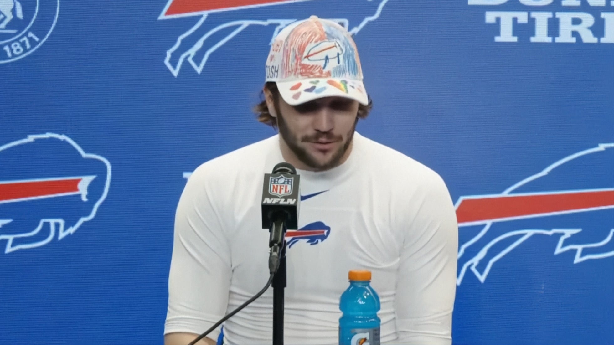 Buffalo Bills quarterback Josh Allen calls out Bills Mafia seconds after win against the Bengals in Week 14