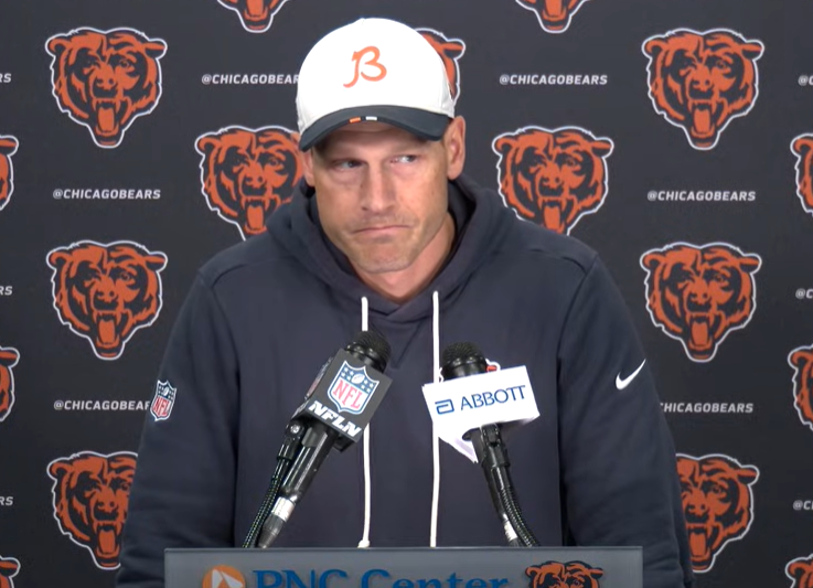 Ben Johnson speaks with reporters ahead of Week 15.