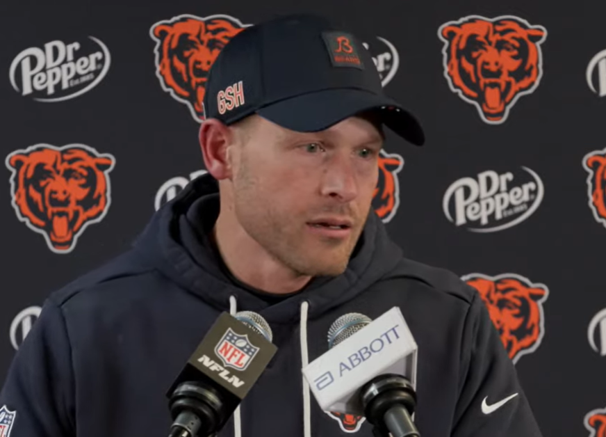 Ben Johnson speaks with reporters following Week 16 win.