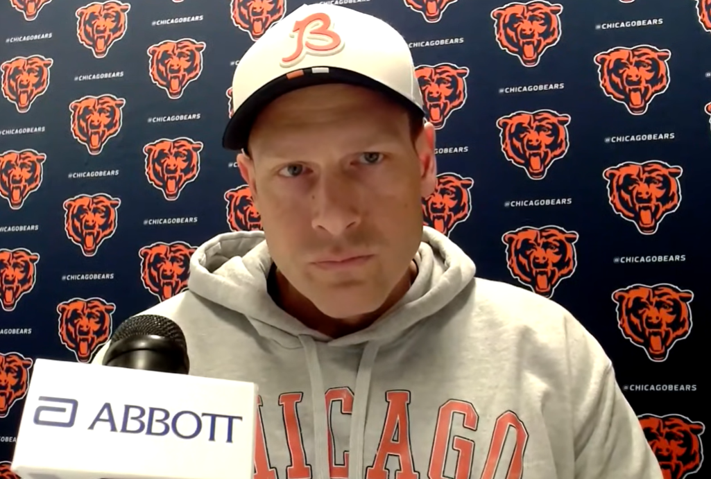 Ben Johnson speaks with the media on Monday following Week 16 win.