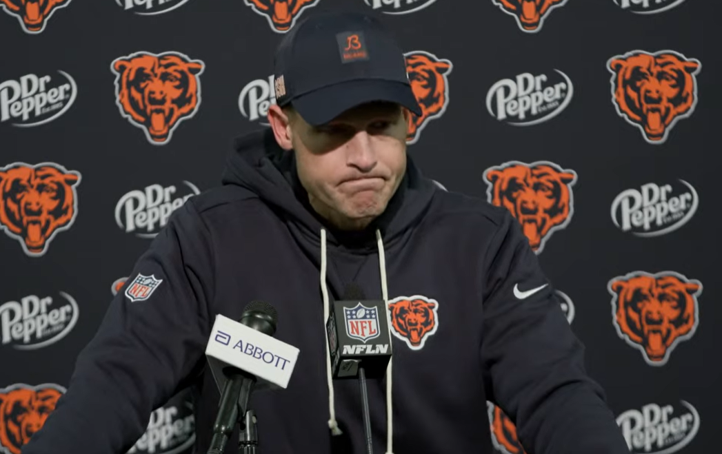 Ben Johnson speaks with the media following Week 17 loss to the San Francisco 49ers.