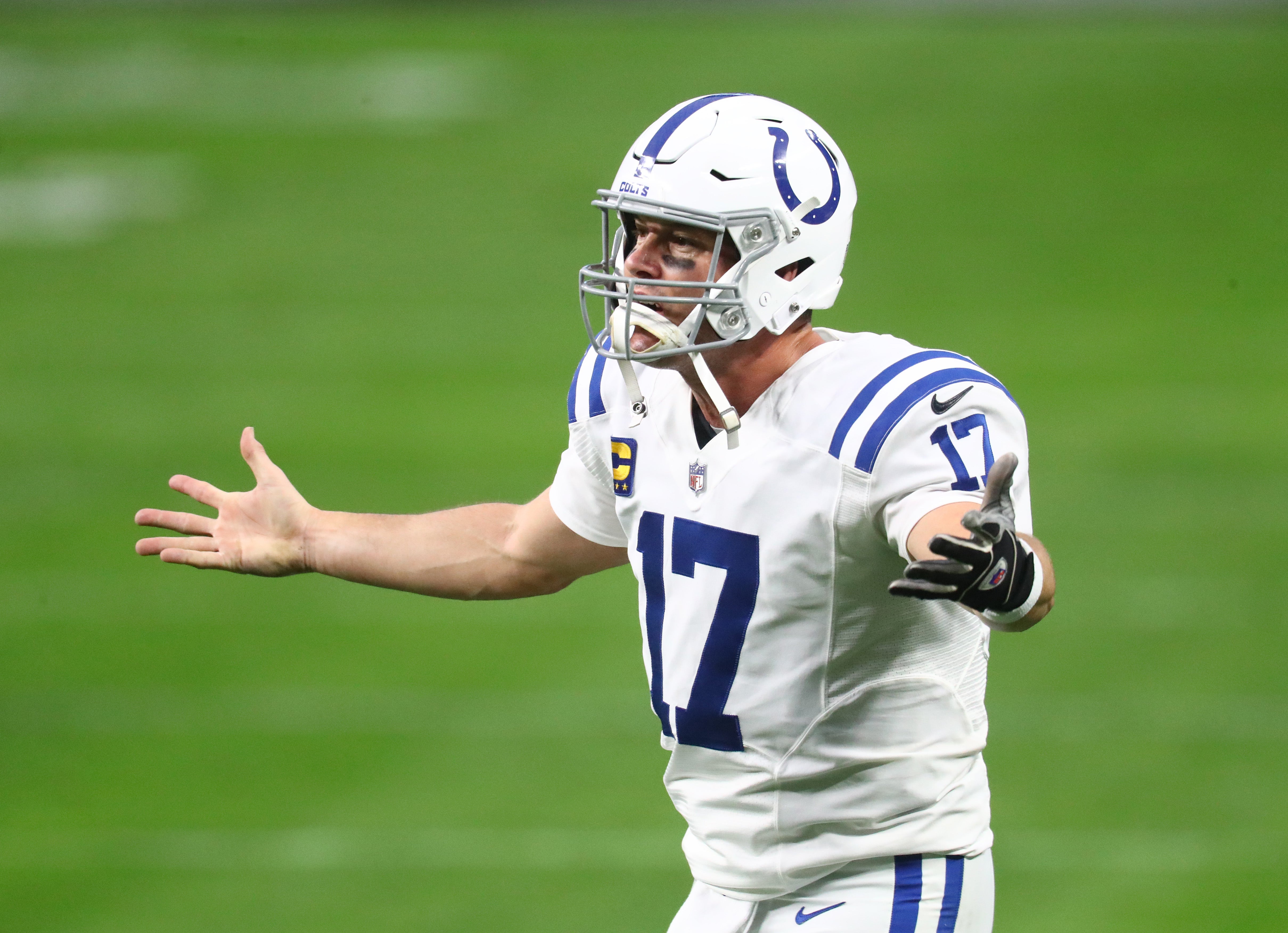 Colts QB Philip Rivers in 2020