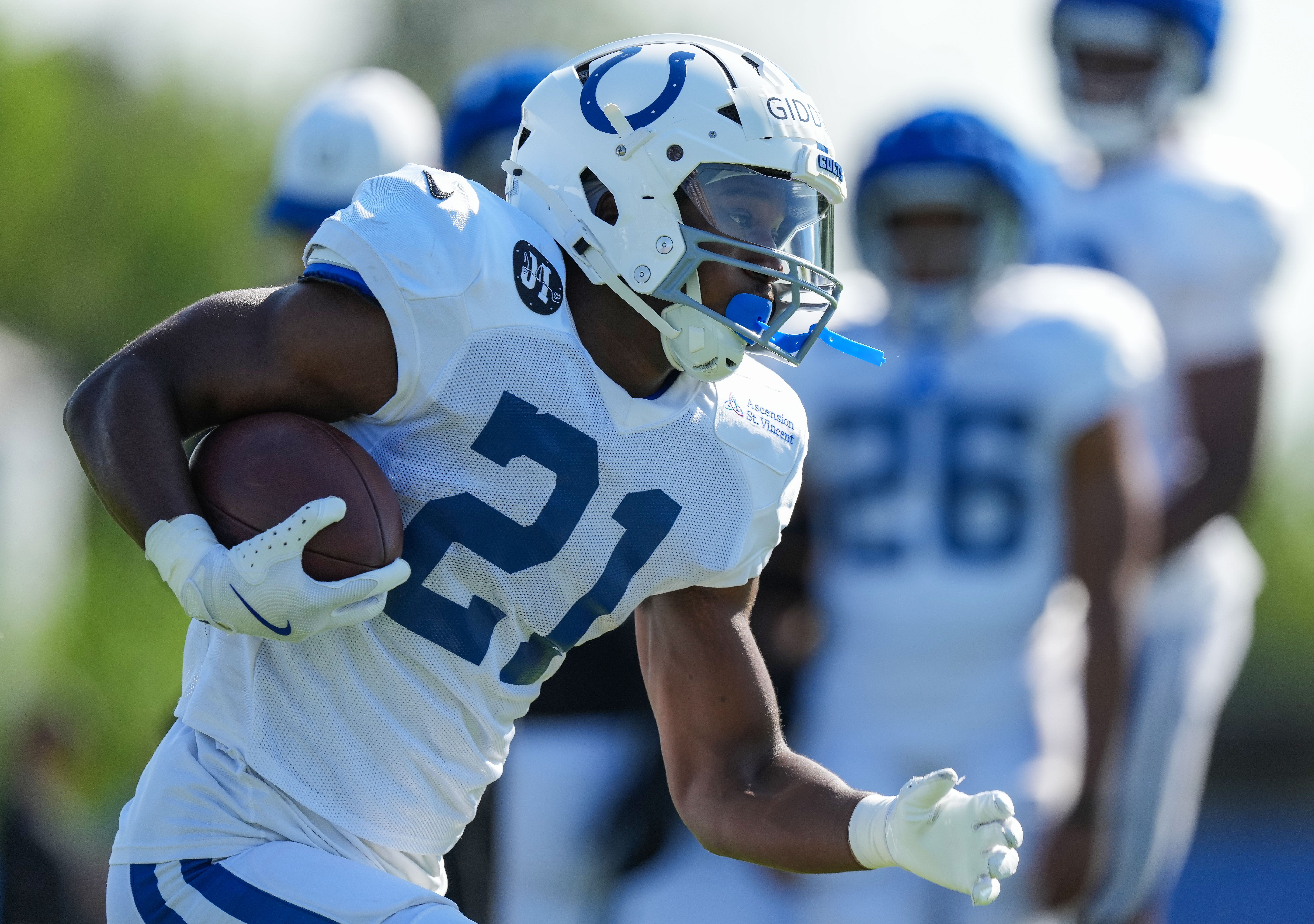Colts RB DJ Giddens