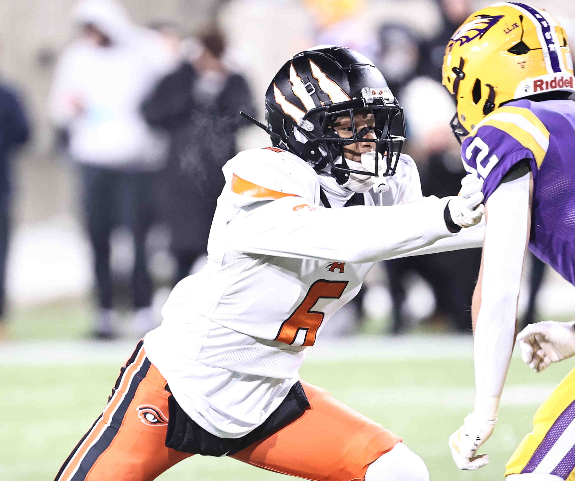 AndersonÕs Ace Alston (6)during their state championship game against Avon in Canton Ohio Thursday Dec 4, 2025.