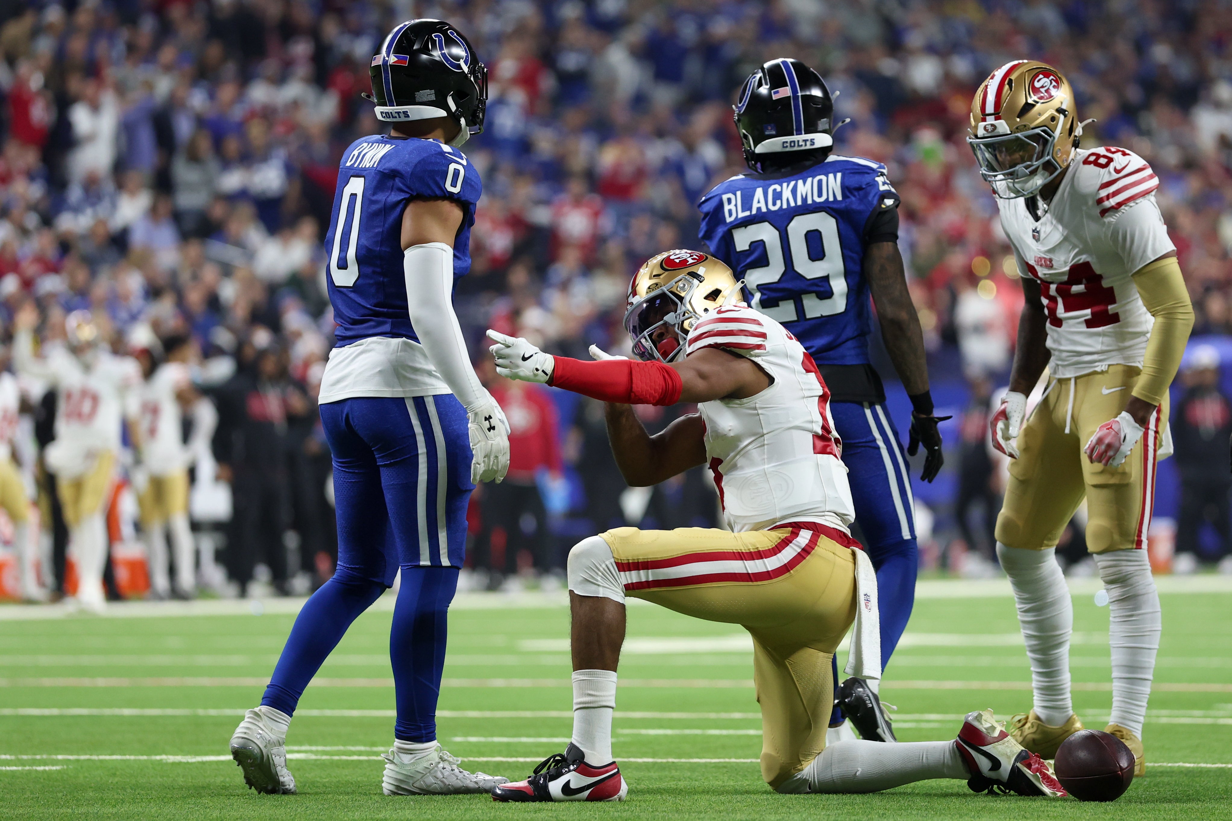 Colts defense allows yet another completion