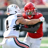 Oklahoma Sooners visit with linebacker Gideon Lampron Bowling Green transfer portal
