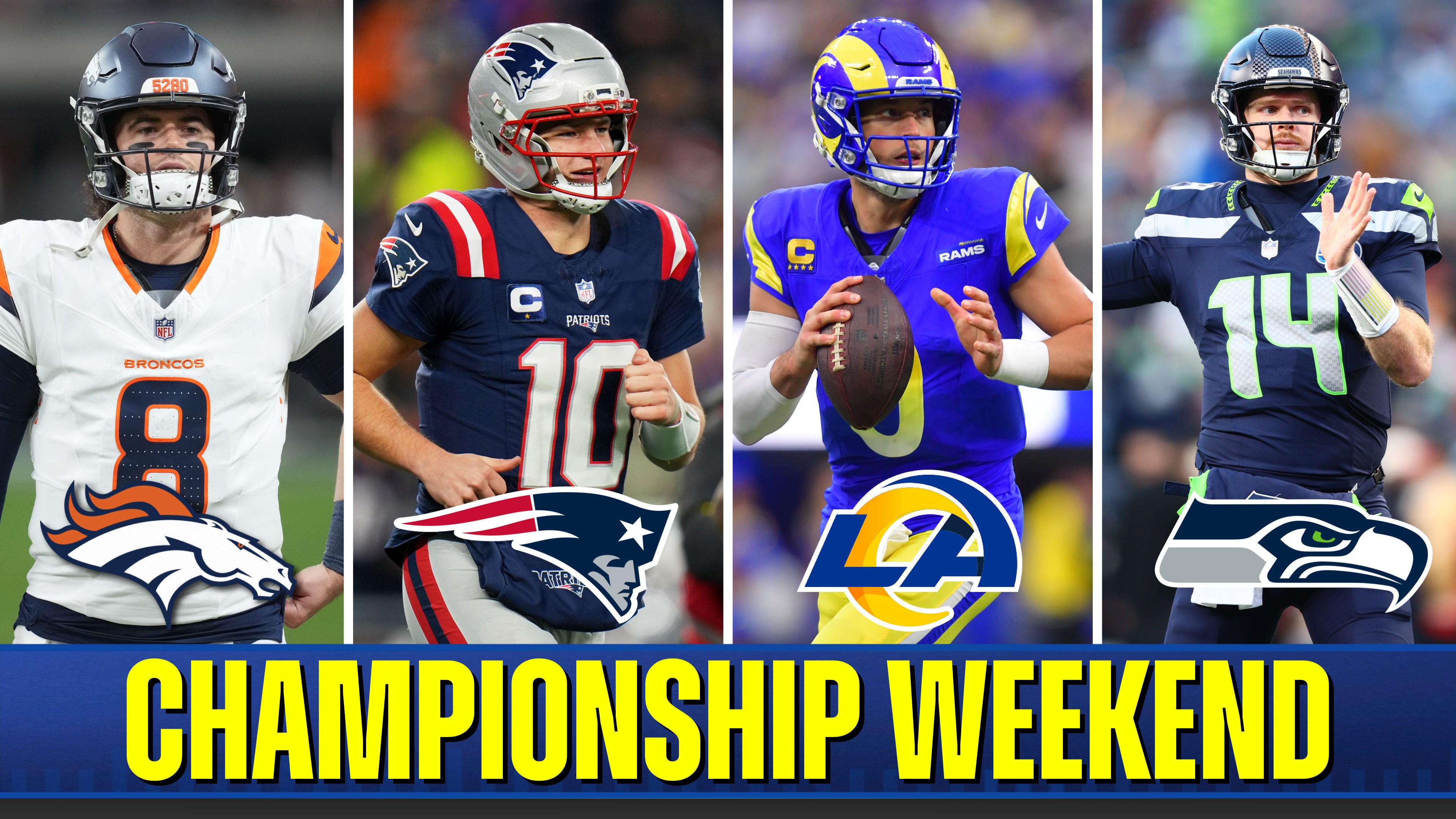 Jan. 20, 2026 A to Z Sports All-NFL newsletter about the championship round of the NFL playoffs