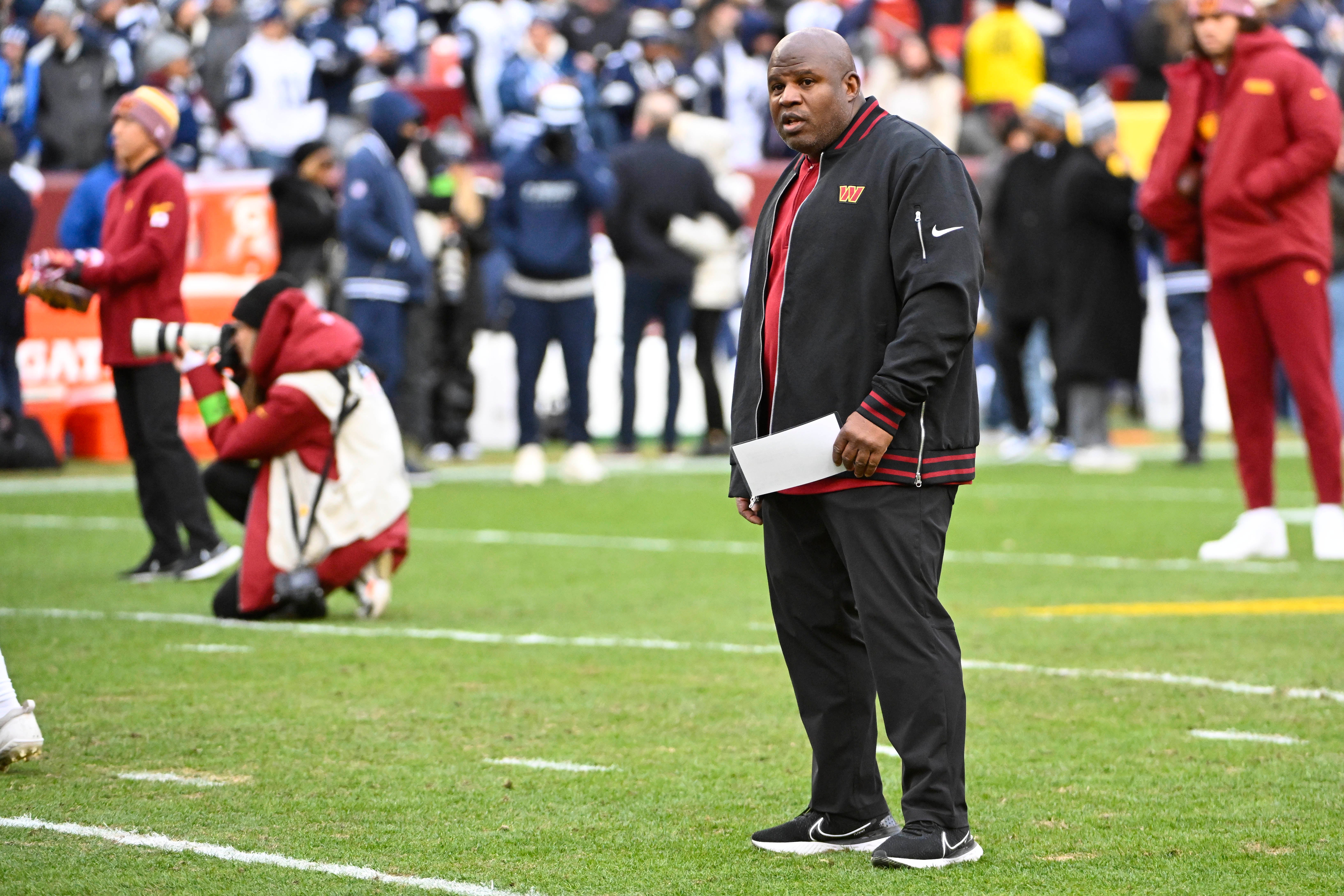 Washington Commanders former Offensive Coordinator Eric Bieniemy Kansas City Chiefs OC
