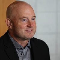 Cincinnati Bengals director of personnel Duke Tobin pictured July 21, 2025, at the team's annual media luncheon at Paycor Stadium.