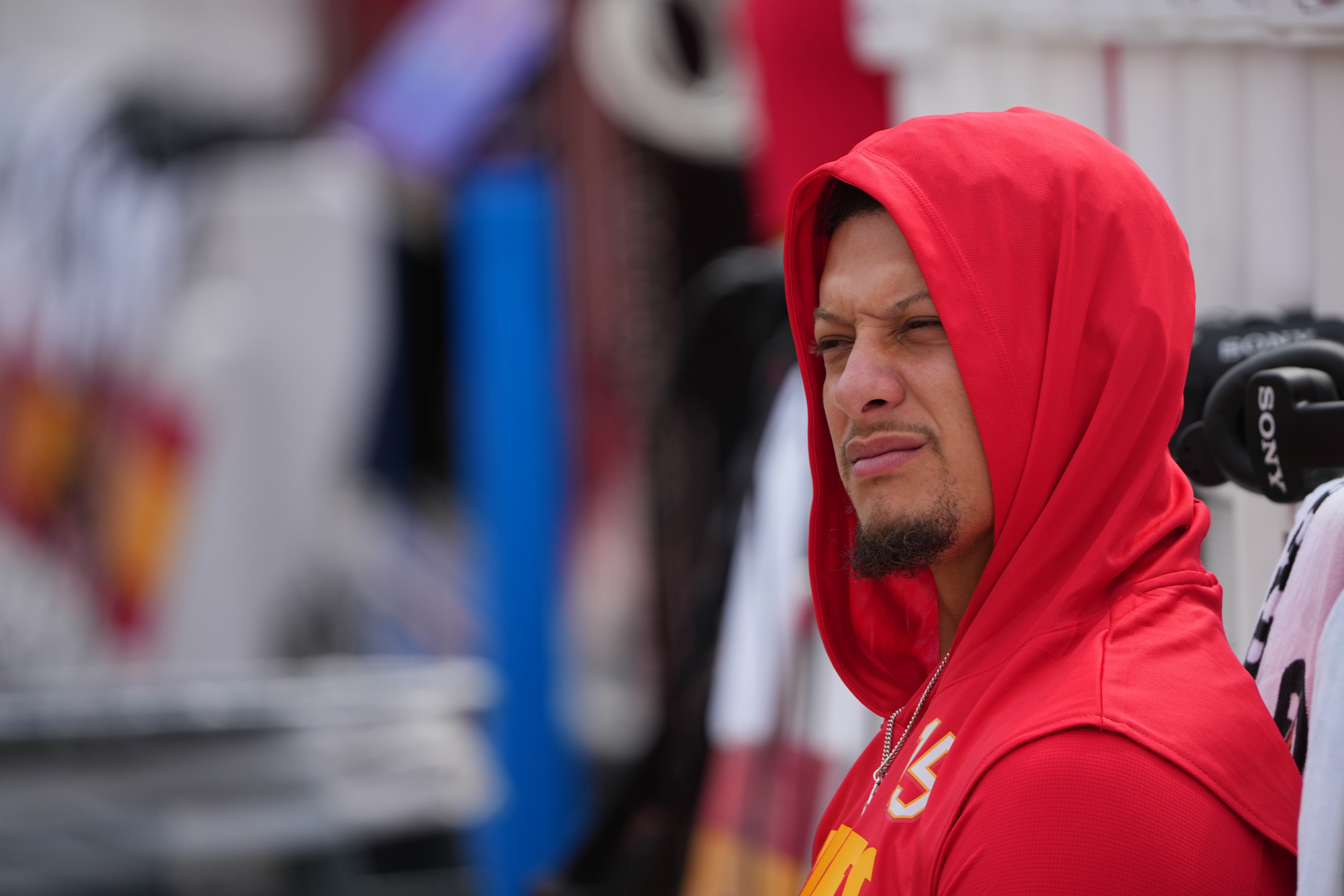 Kansas City Chiefs quarterback QB Patrick Mahomes safety Super Bowl winner champions Justin Reid Bo Nix Broncos