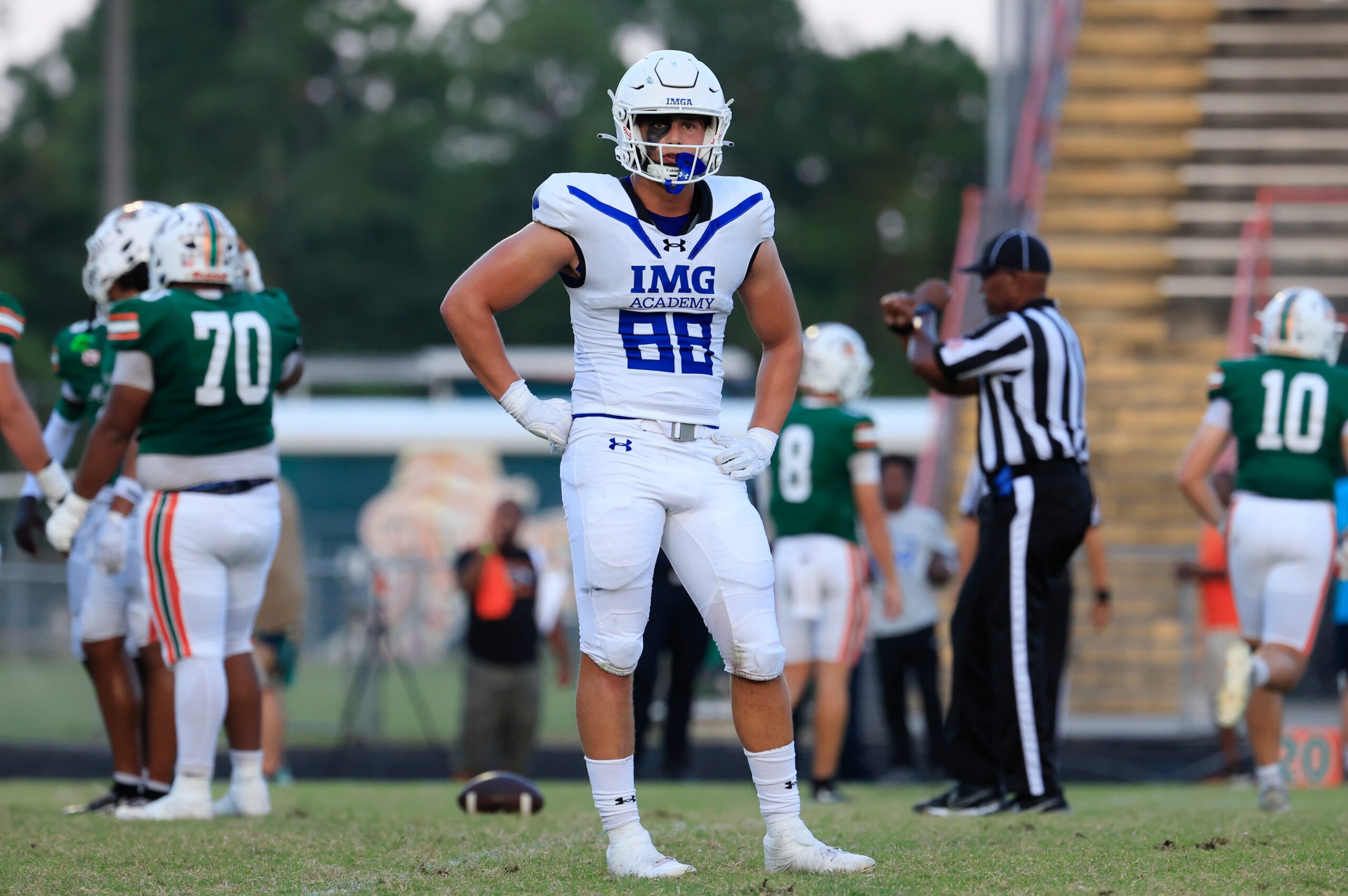 Oklahoma Sooners defensive end edge rusher Jake Kreul 2026 class under armour all Star game