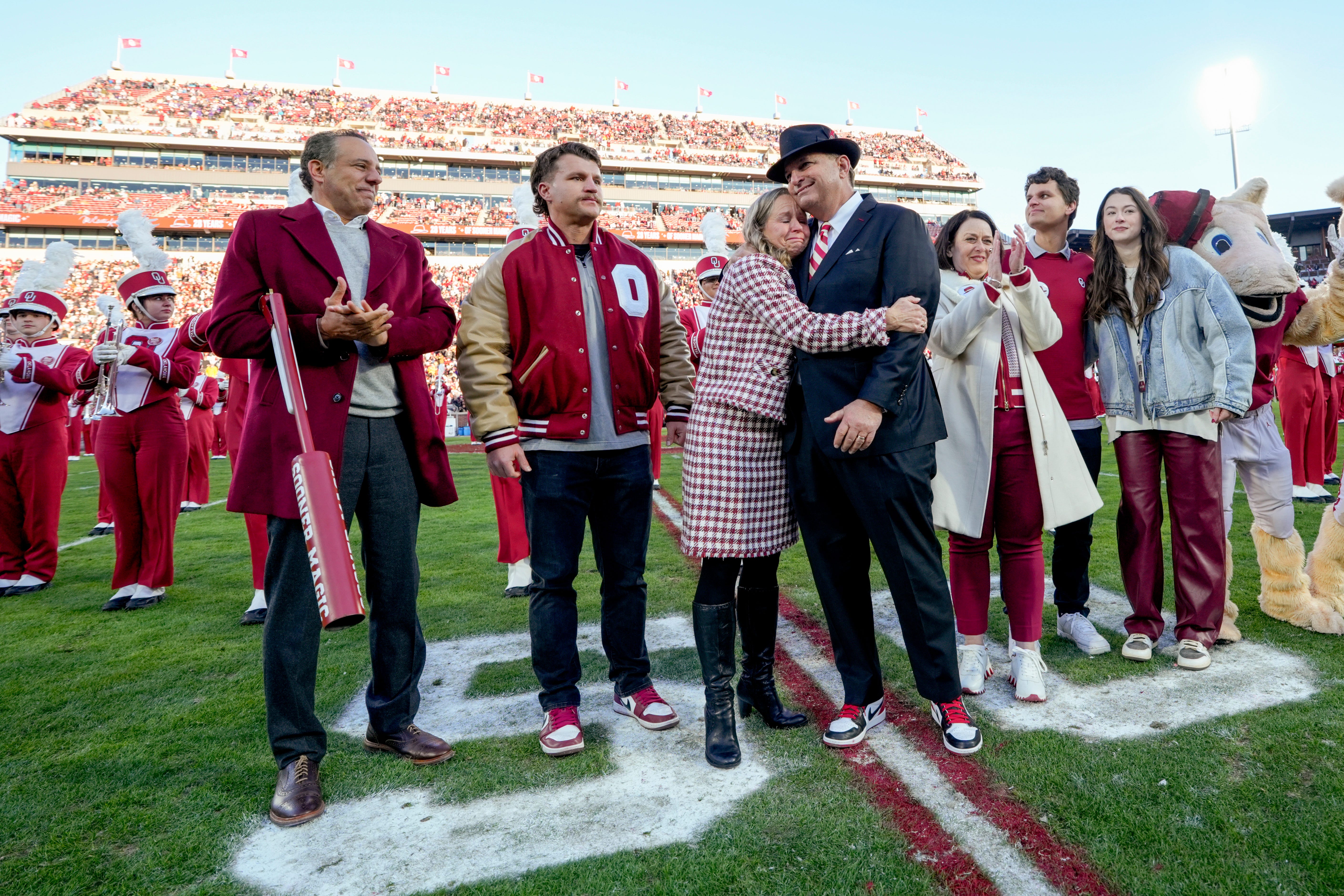 Oklahoma Sooners Athletic Director Joe Castiglione Illinois Roger Denny