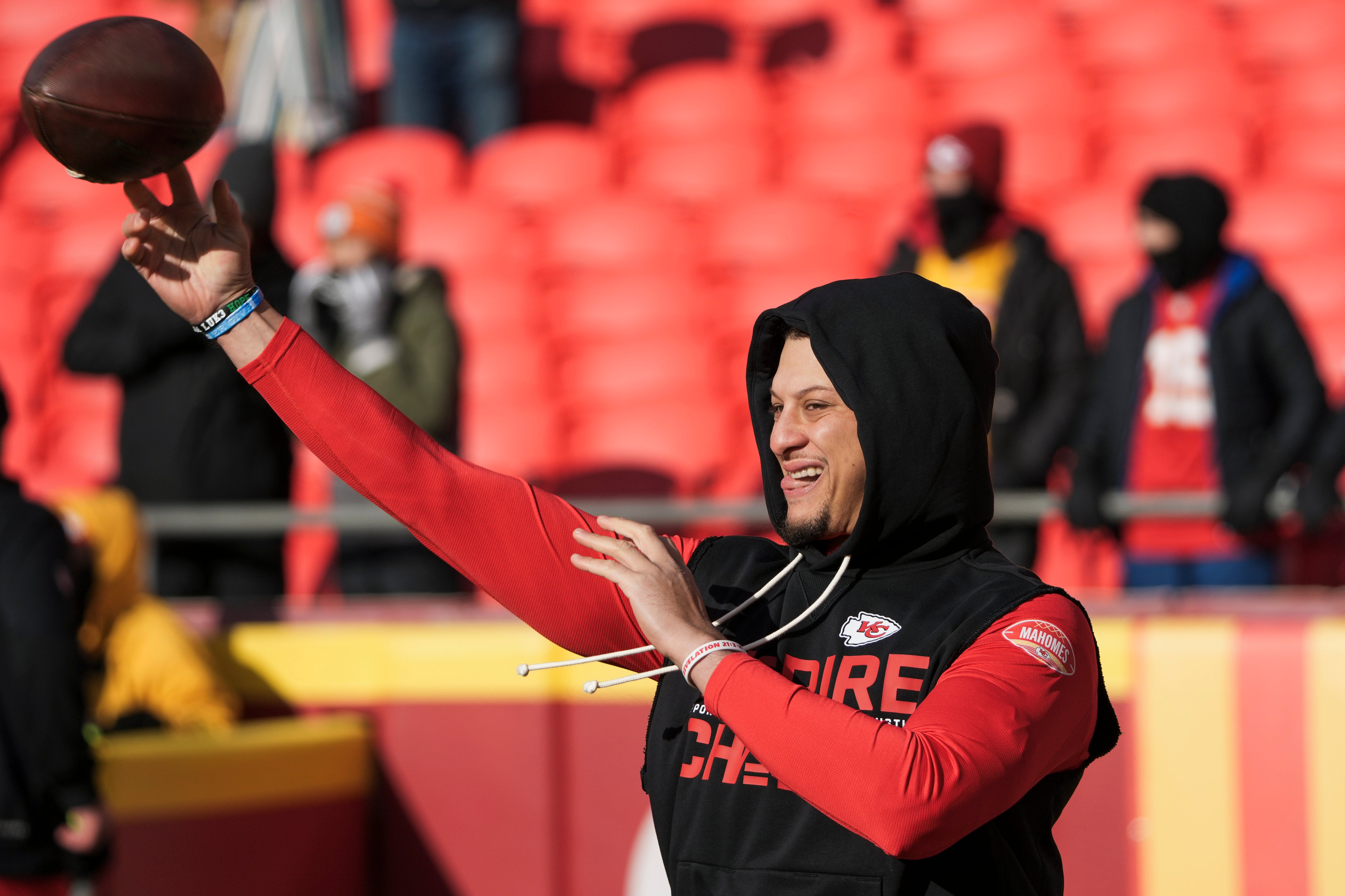 Kansas City Chiefs quarterback QB Patrick Mahomes Adidas golf