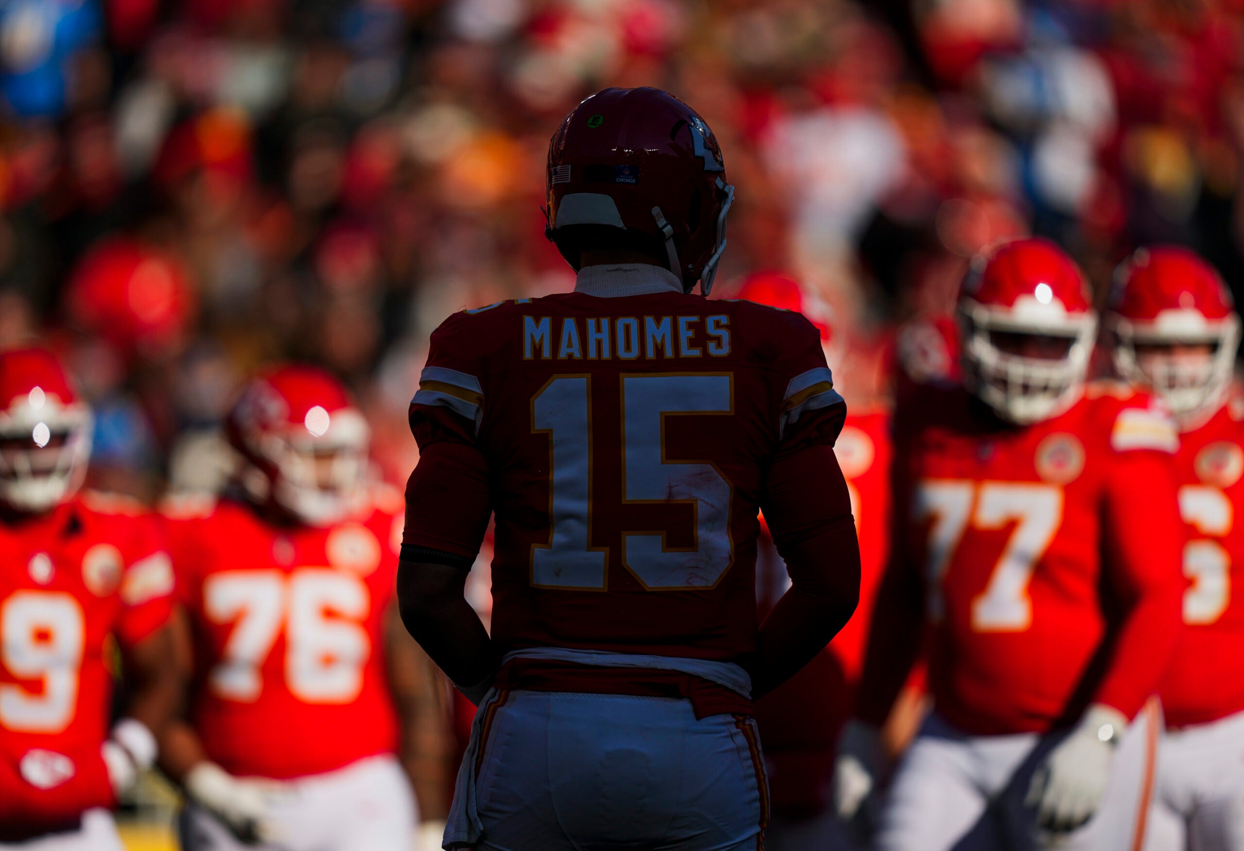 Kansas City Chiefs quarterback Patrick Mahomes offensive coordinator situation Eric Bieniemy