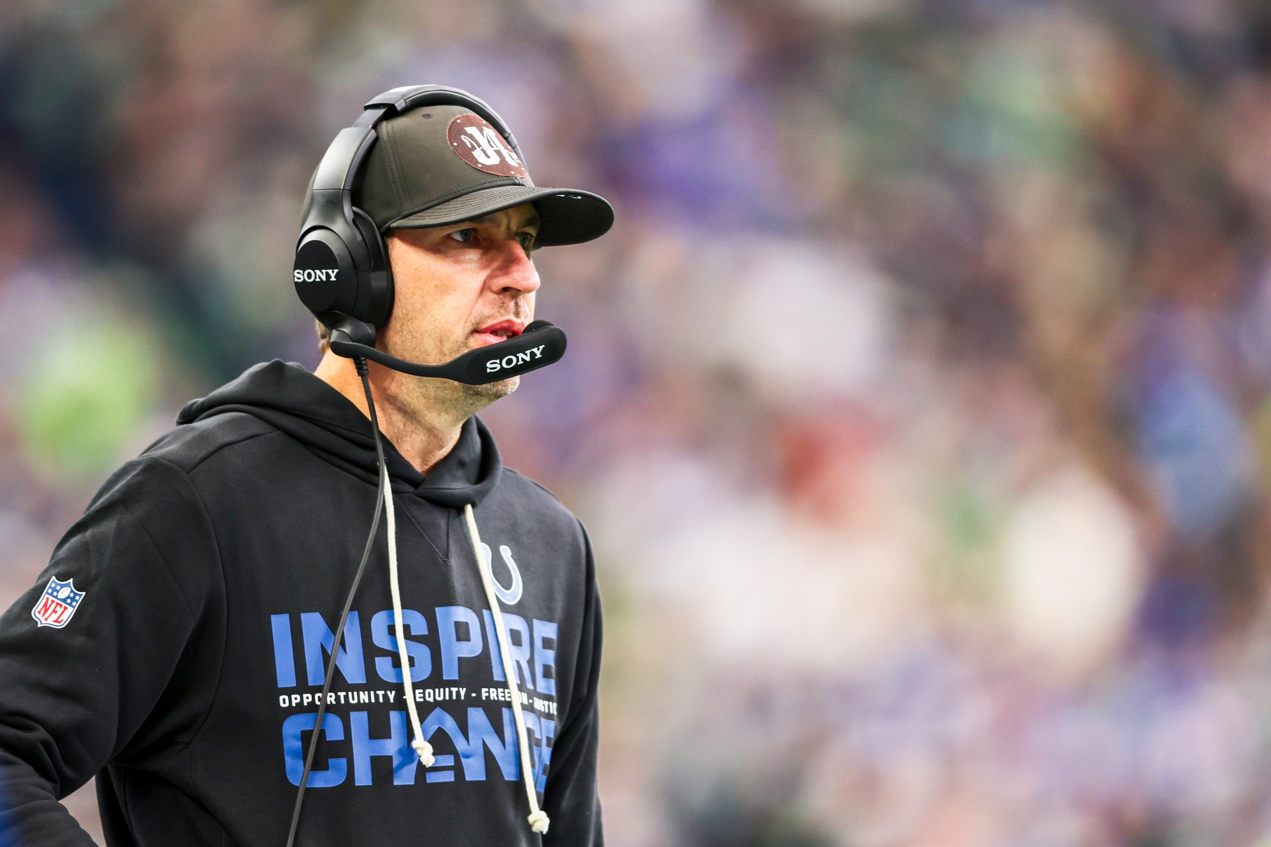 Colts head coach Shane Steichen