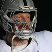 Maxx Crosby Las Vegas Raiders Oklahoma Sooners defensive tackle Jonah Laulu record tie tackles