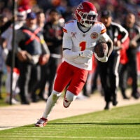 Kansas City Chiefs wide receiver Xavier Worthy WR surgery dislocated shoulder