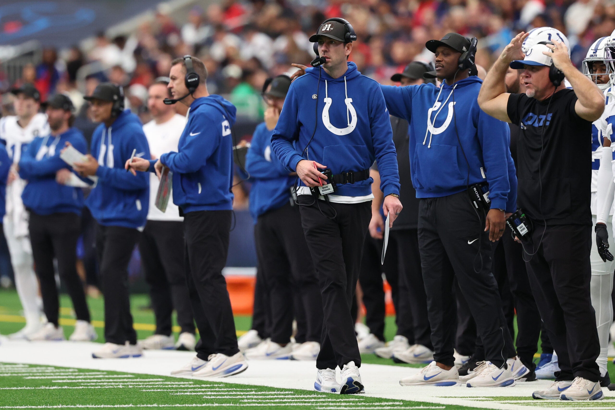 Colts head coach Shane Steichen