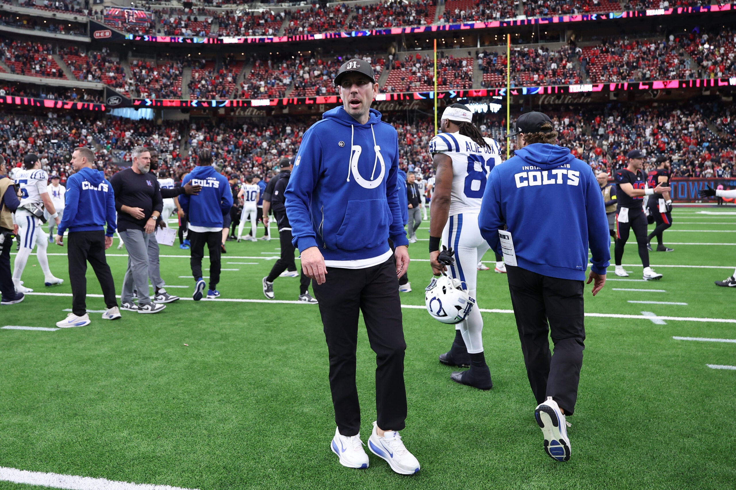 Colts head coach Shane Steichen