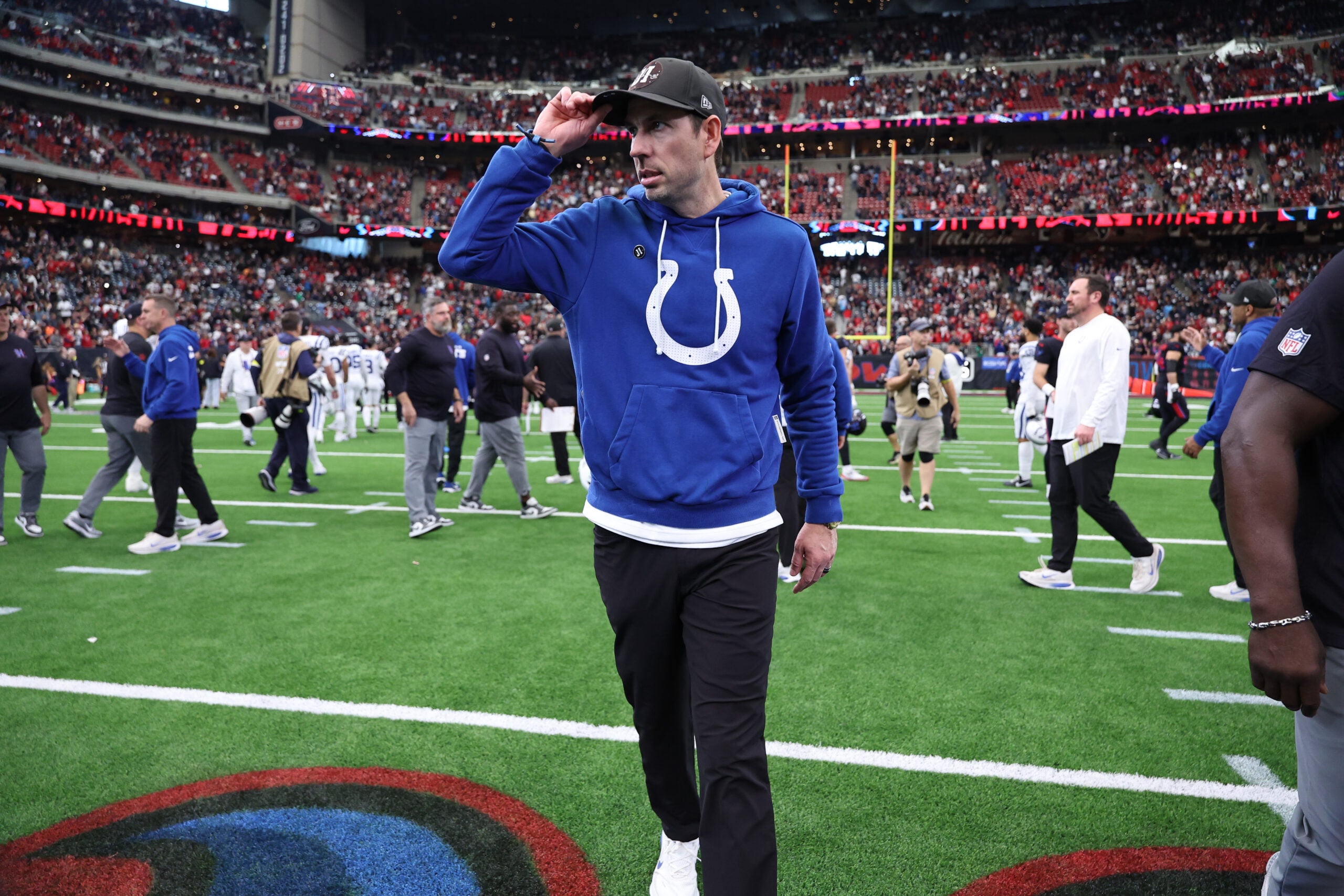 Colts head coach Shane Steichen