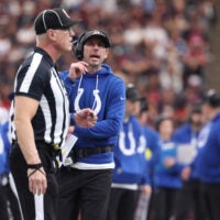 Colts head coach Shane Steichen