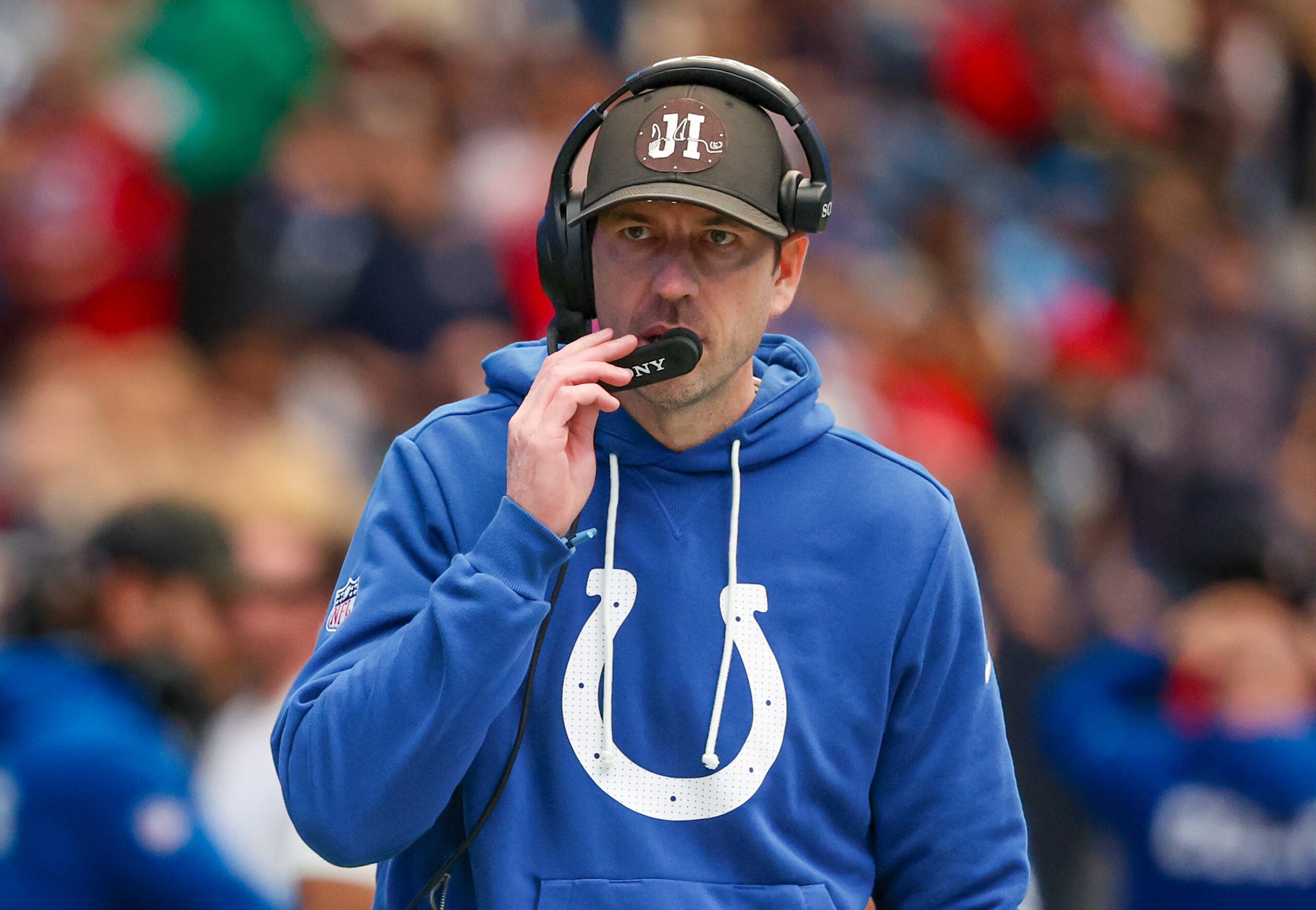 Colts head coach Shane Steichen
