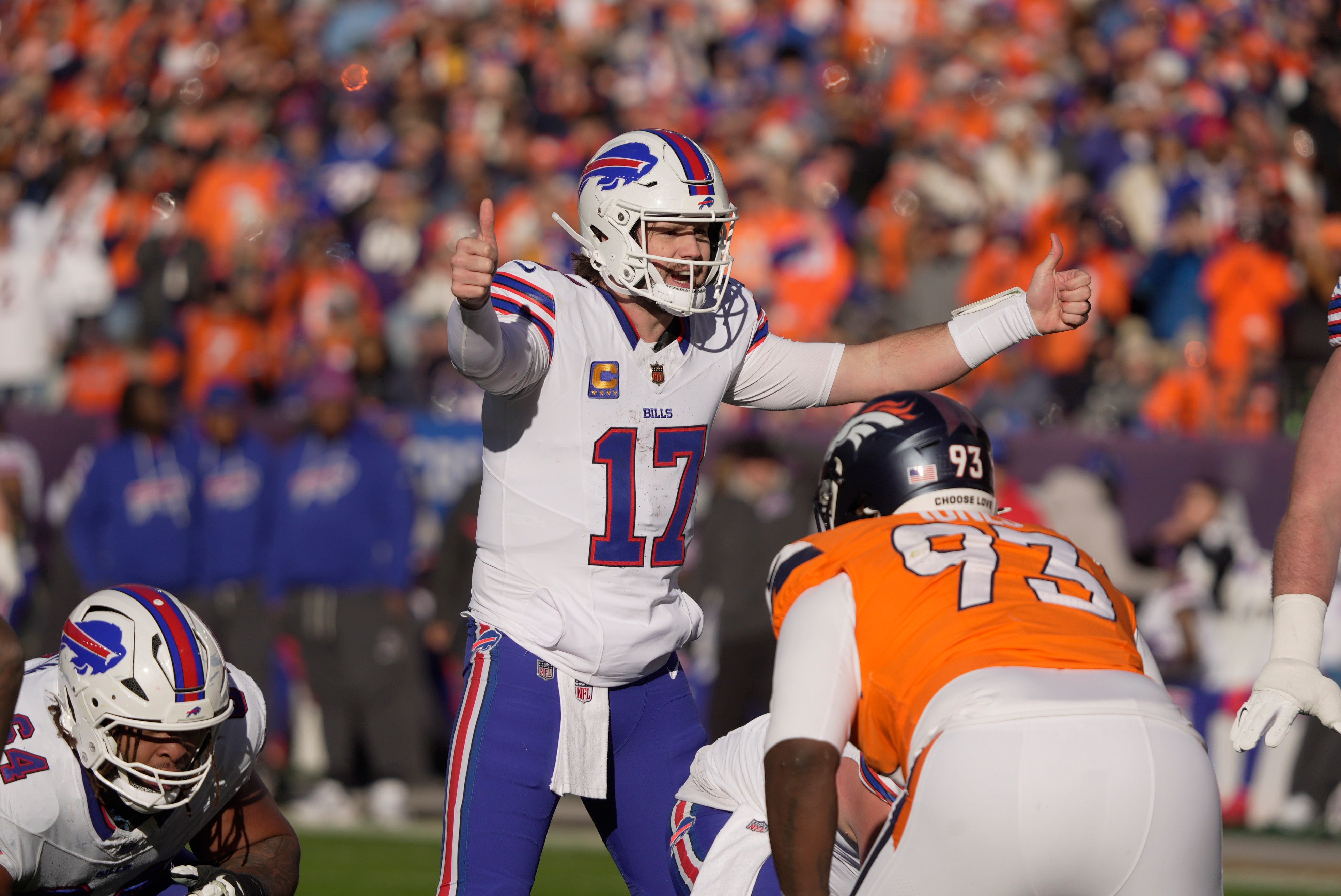 Bills quarterback Josh Allen