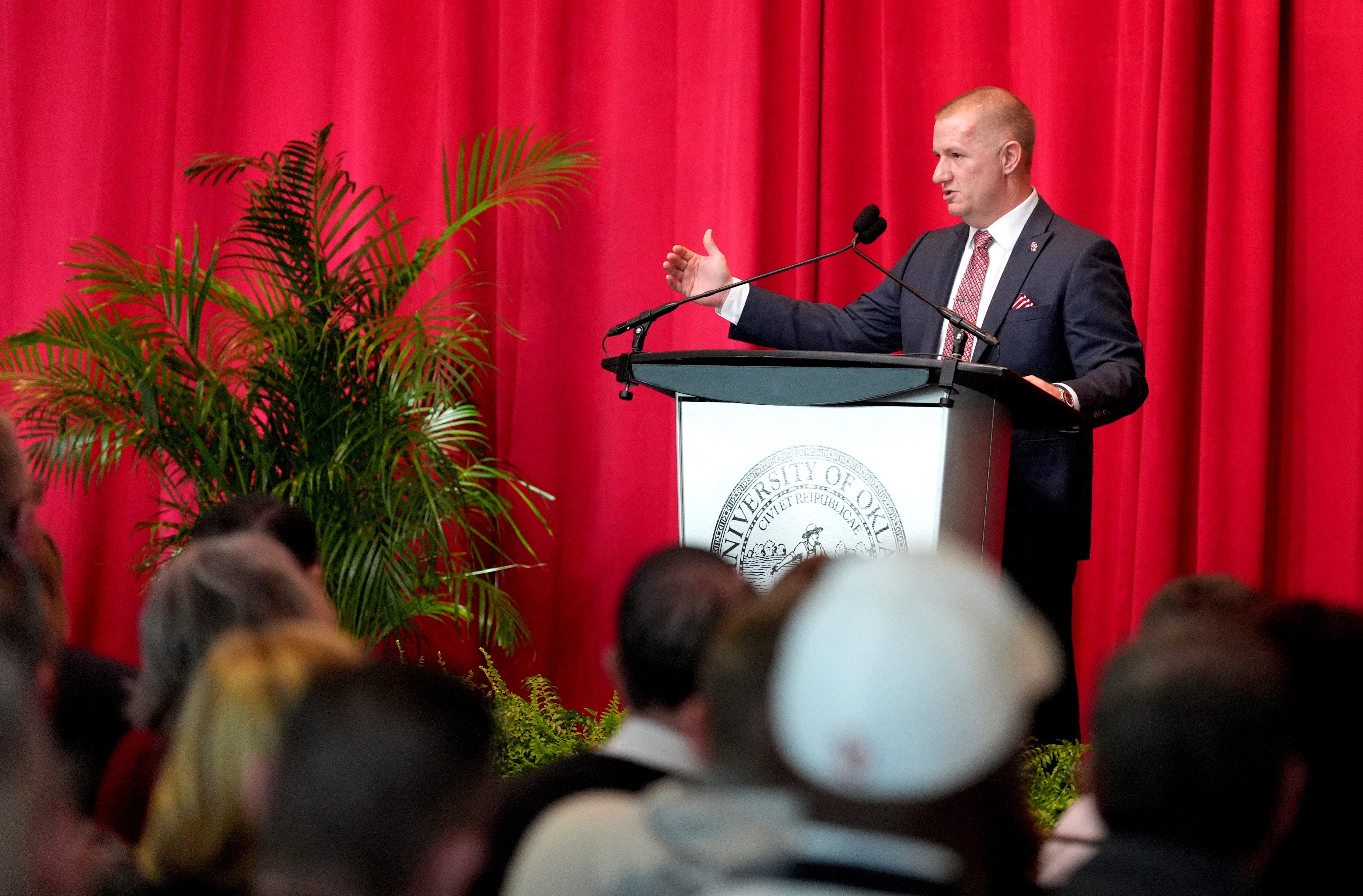 Oklahoma Sooners athletic director Roger Denny
