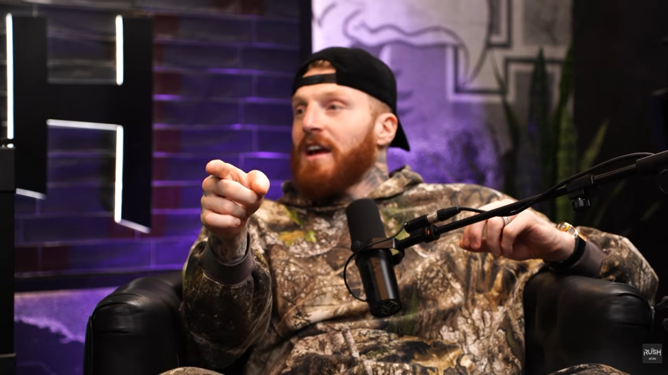 Las Vegas Raiders defensive end Maxx Crosby on his podcast the Rush klint Kubiak hire Rob leonard