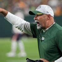 Green Bay Packers special teams coordinator Rich Bisaccia is shown during the fourth quarter of their game Sunday, September 18, 2022 at Lambeau Field in Green Bay, Wis. The Green Bay Packers beat the Chicago Bears 27-10.