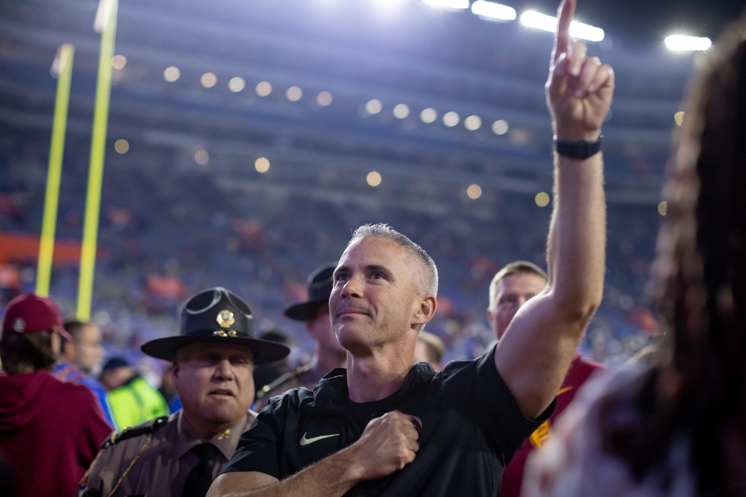 Florida State Seminoles head coach Mike Norvell recruit 2027 Malik Muhammad