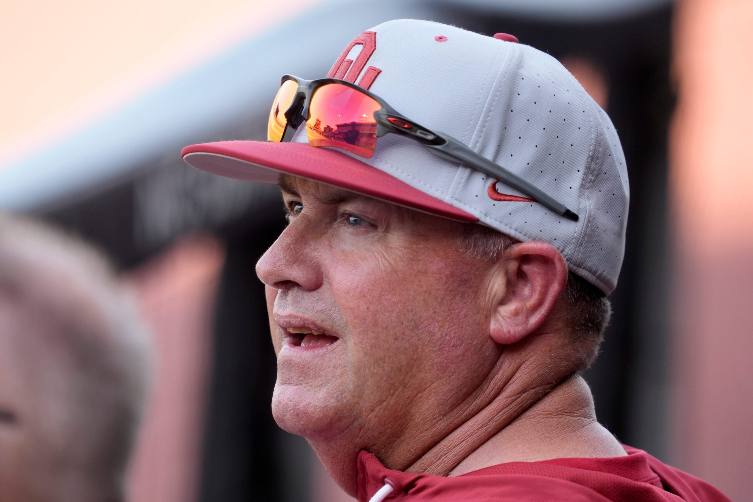 Oklahoma Sooners head coach Skip Johnson baseball Alec Blair