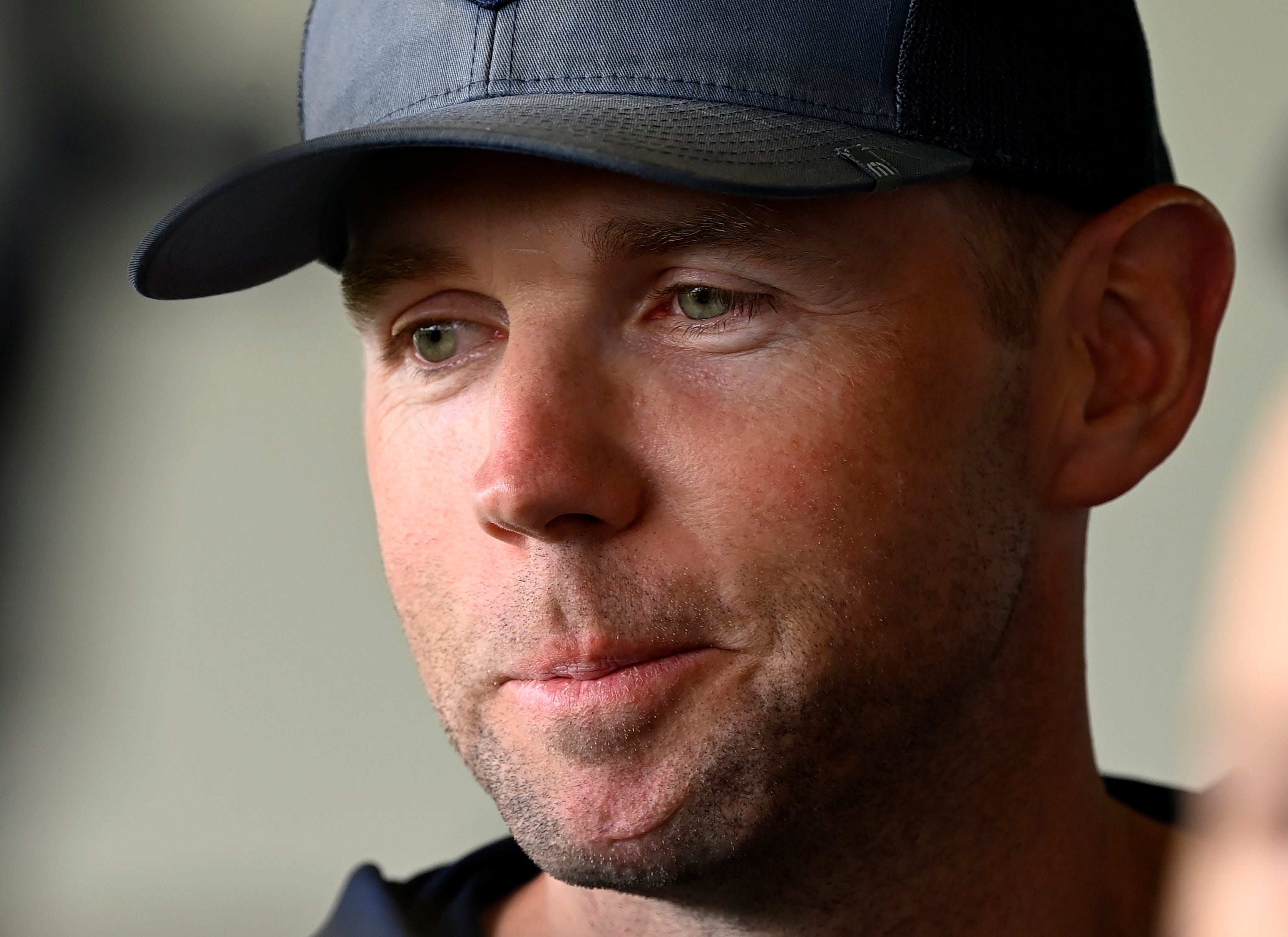 Tennessee Titans quarterback coach Bo Hardegree speaks before an NFL football minicamp camp practice at Ascension Saint Thomas Sports Park Thursday, June 12, 2025, in Nashville, Tenn.
